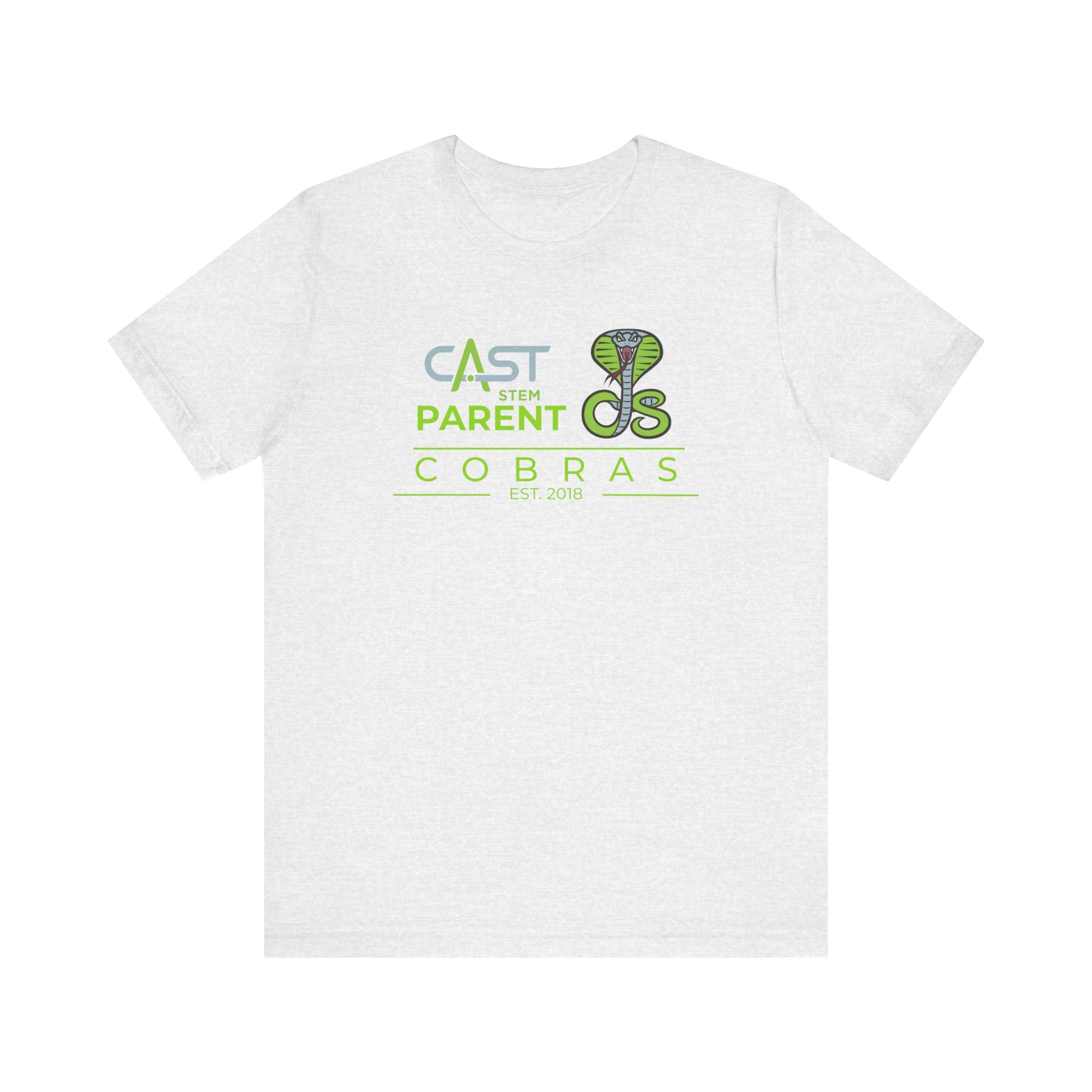CAST STEM Parent Unisex Jersey Tee - Perfect for School Events and Family Gatherings