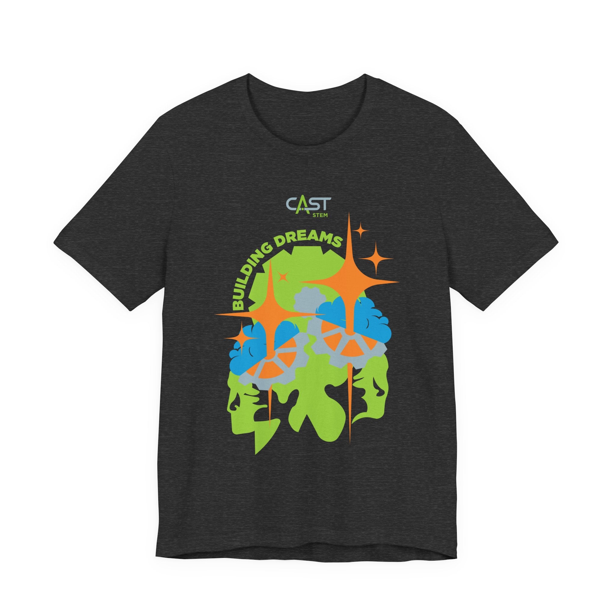 CAST STEM Building Dreams Jon Rodz Collection Unisex Jersey Tee - Perfect for School Events and Family Gatherings
