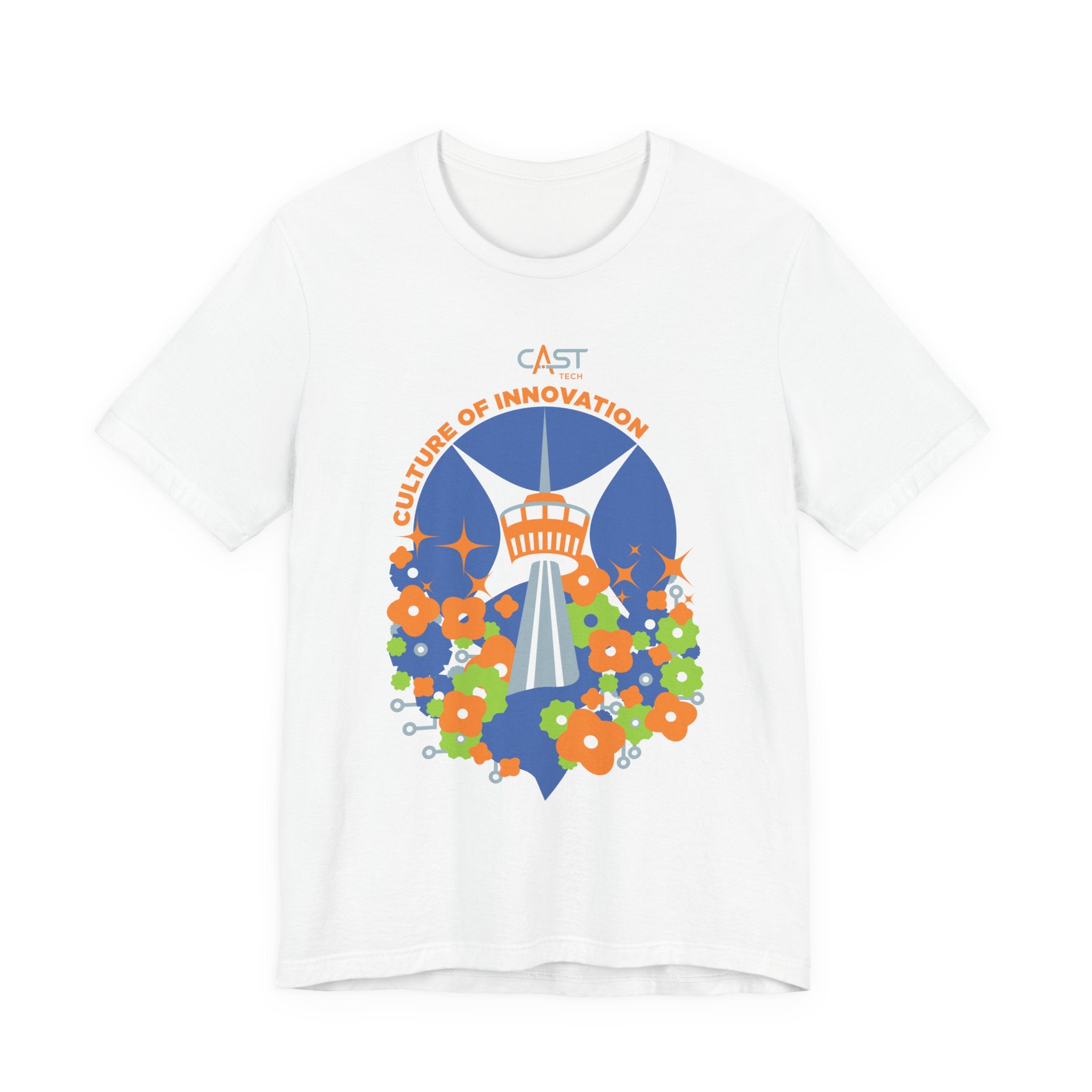 CAST Tech Culture of Innovation Jon Rodz Collection Unisex Jersey Tee - Perfect for School Events and Family Gatherings