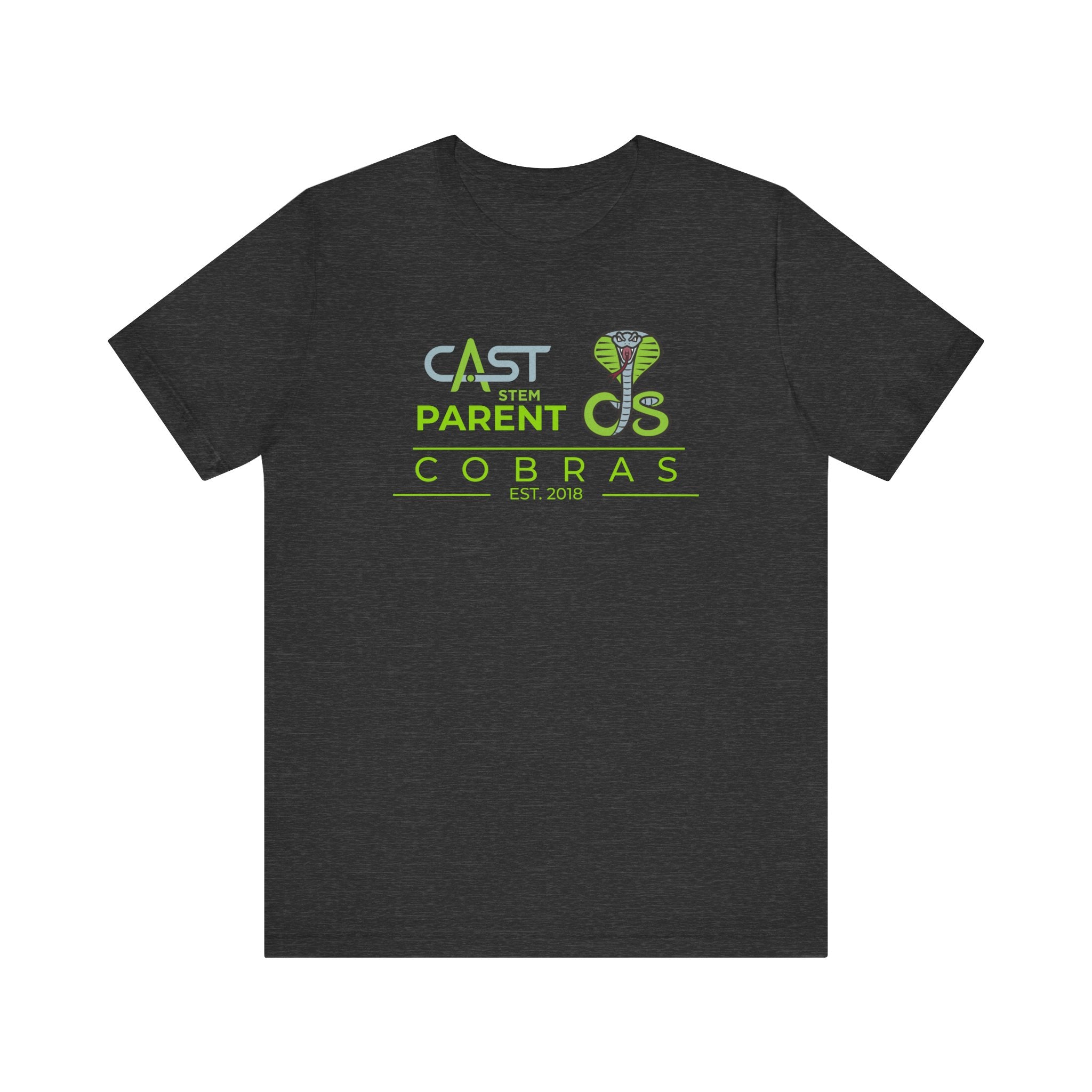 CAST STEM Parent Unisex Jersey Tee - Perfect for School Events and Family Gatherings