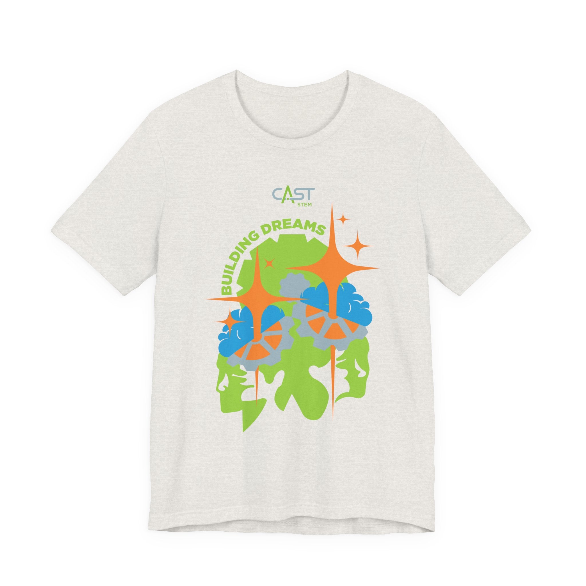 CAST STEM Building Dreams Jon Rodz Collection Unisex Jersey Tee - Perfect for School Events and Family Gatherings
