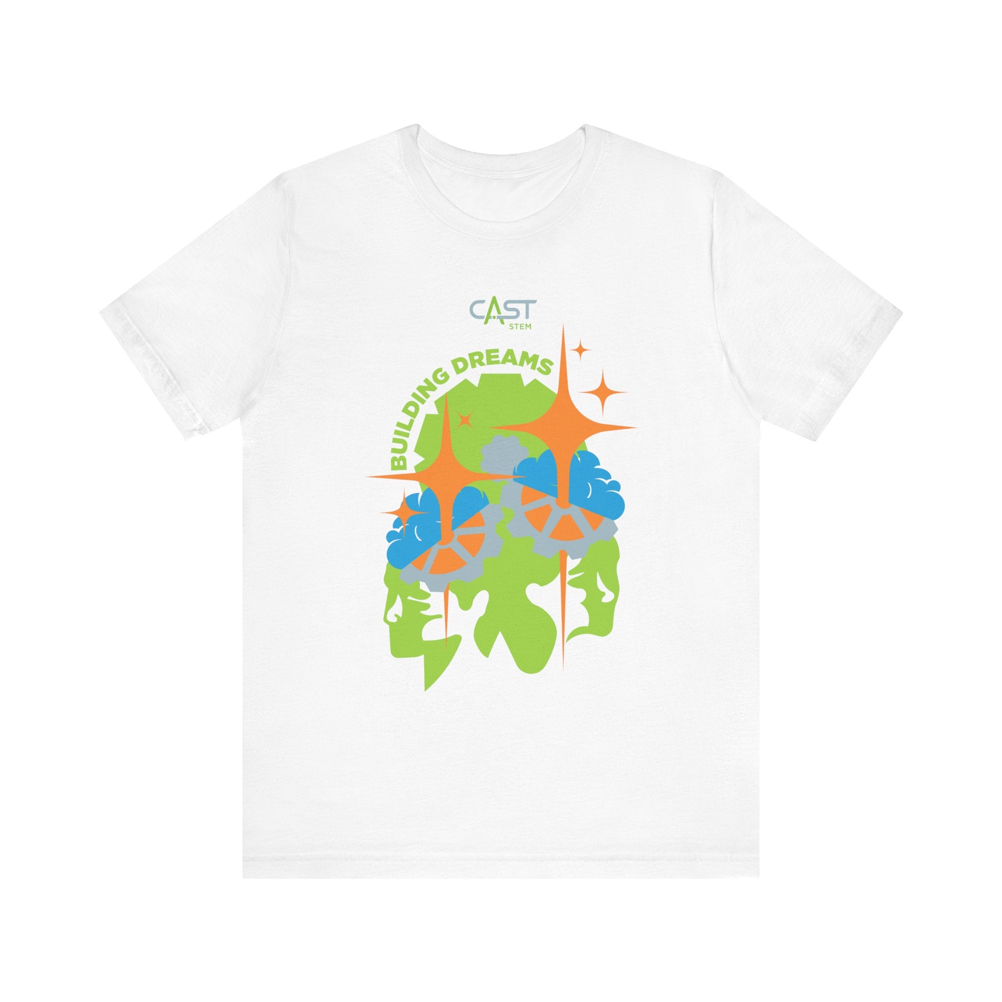 CAST STEM Building Dreams Jon Rodz Collection Unisex Jersey Tee - Perfect for School Events and Family Gatherings