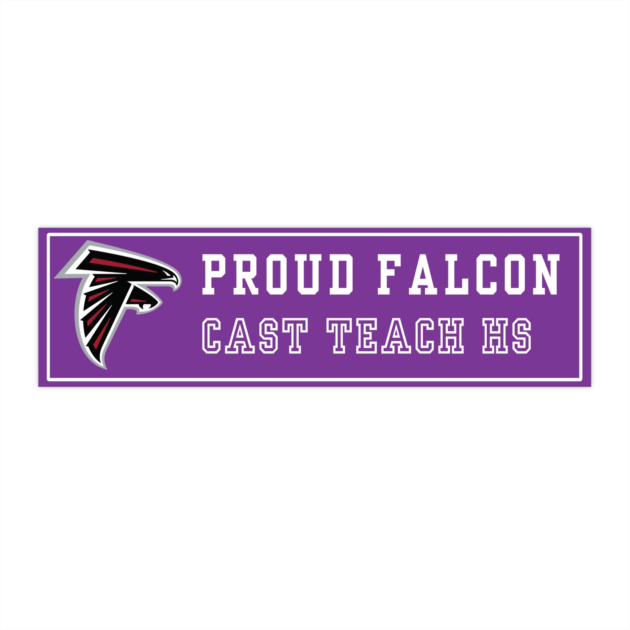 CAST Teach Bumper Sticker - Car Decal, School Spirit, Gift for Students, Teachers, Education Enthusiasts