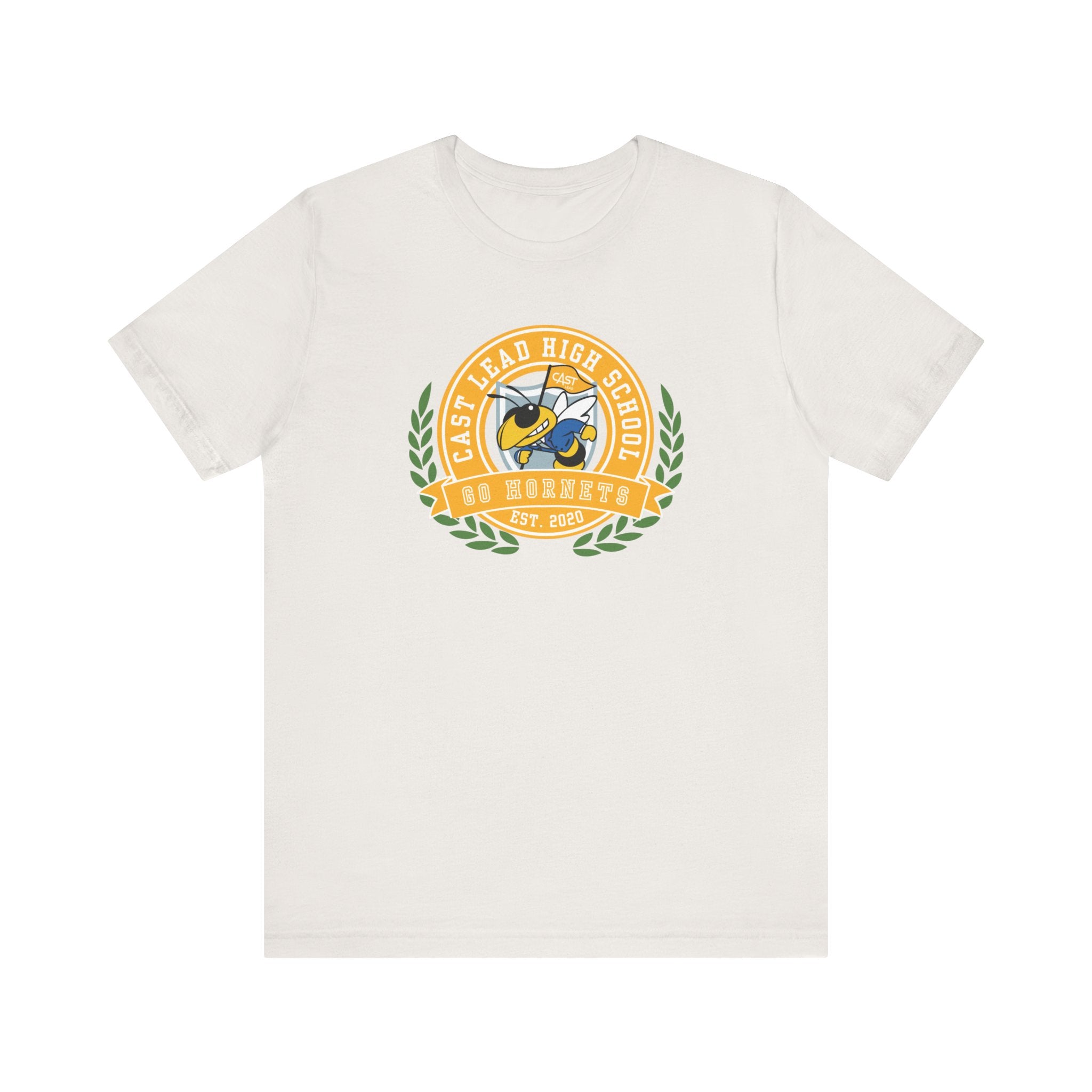 CAST Lead School Spirit Crest Collection Unisex Jersey Tee - Perfect for School Events and Family Gatherings