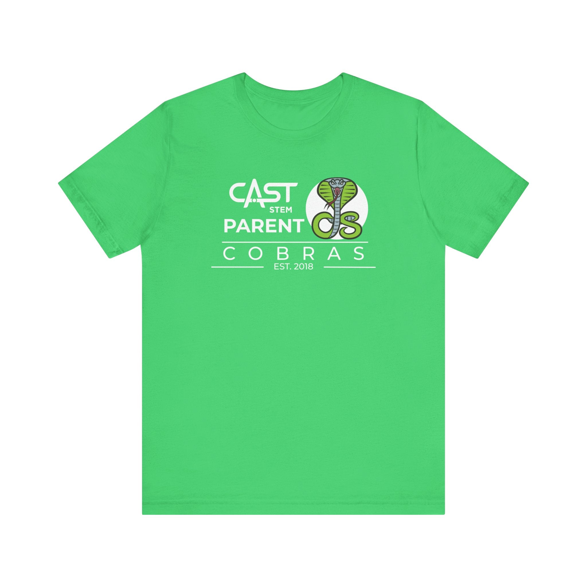 CAST STEM Parent Unisex Jersey Tee - Perfect for School Events and Family Gatherings