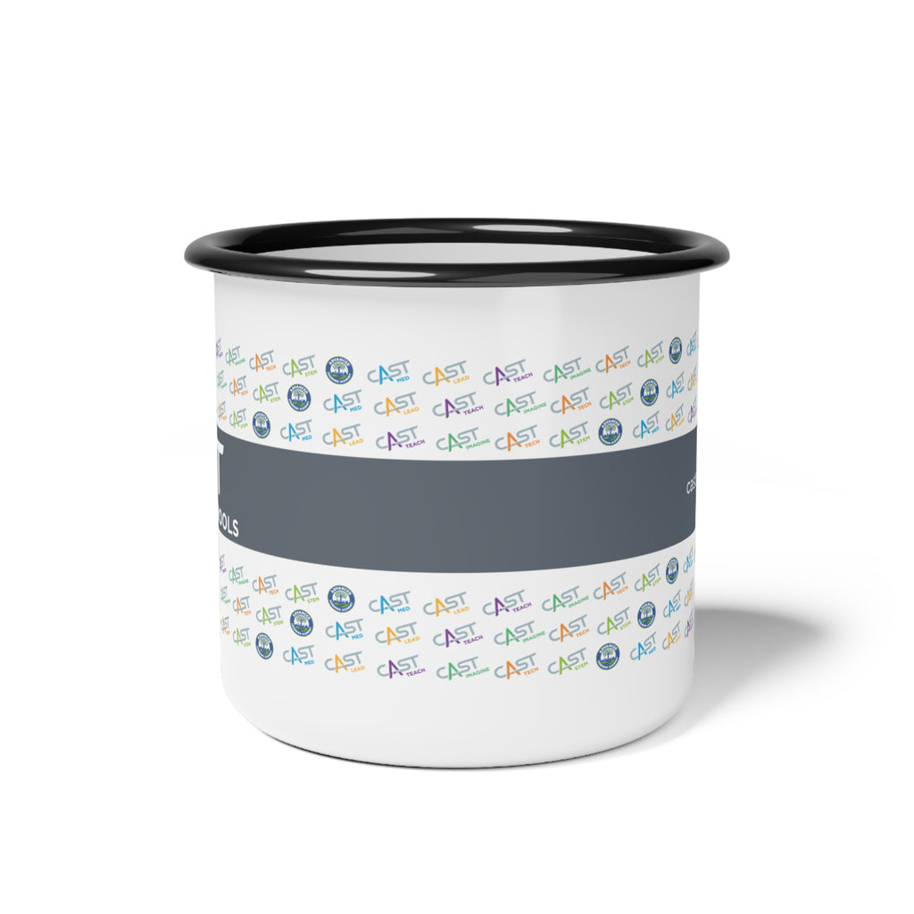 CAST Schools Network Enamel Camp Cup - Perfect for Outdoor Adventures and Everyday Use