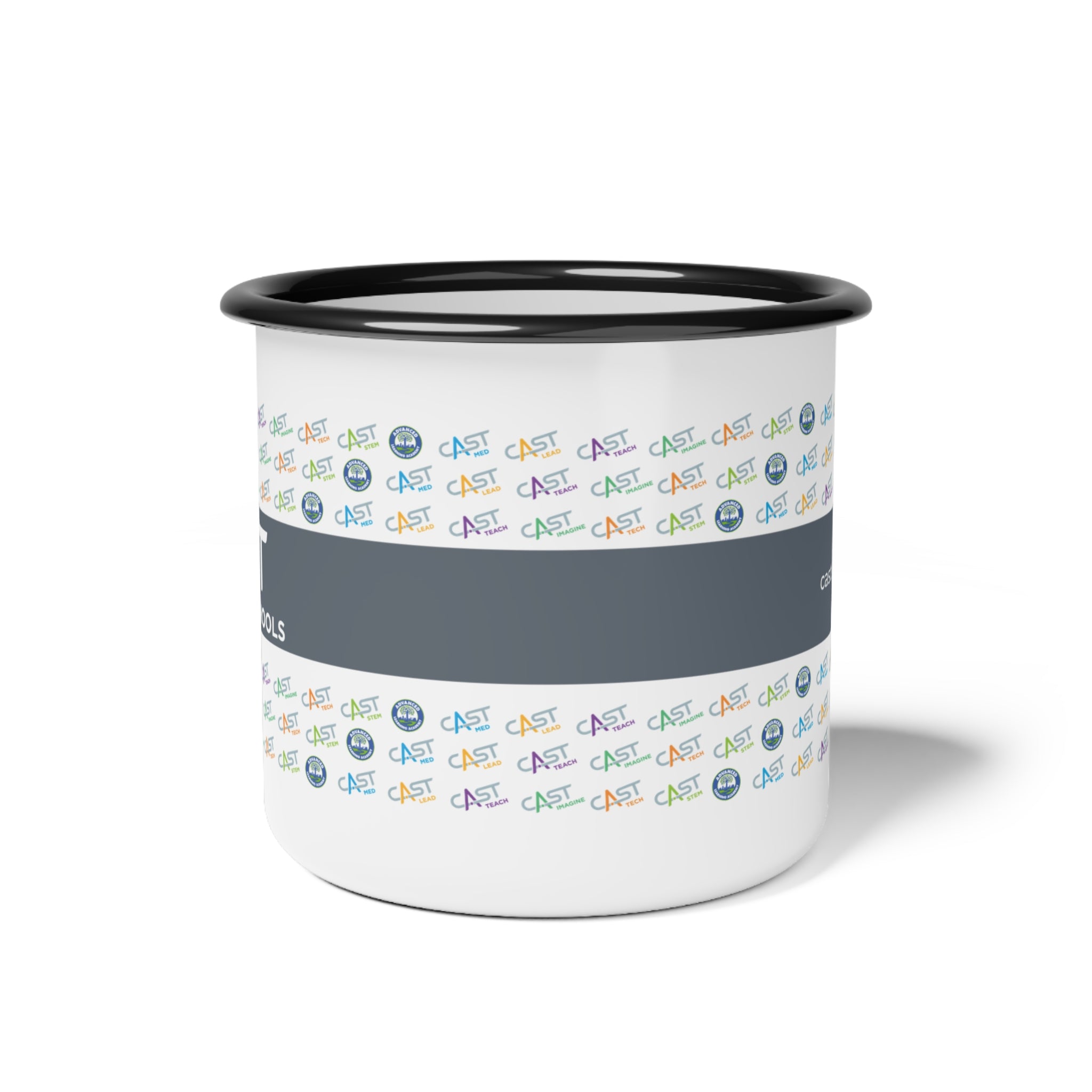 CAST Schools Network Enamel Camp Cup - Perfect for Outdoor Adventures and Everyday Use