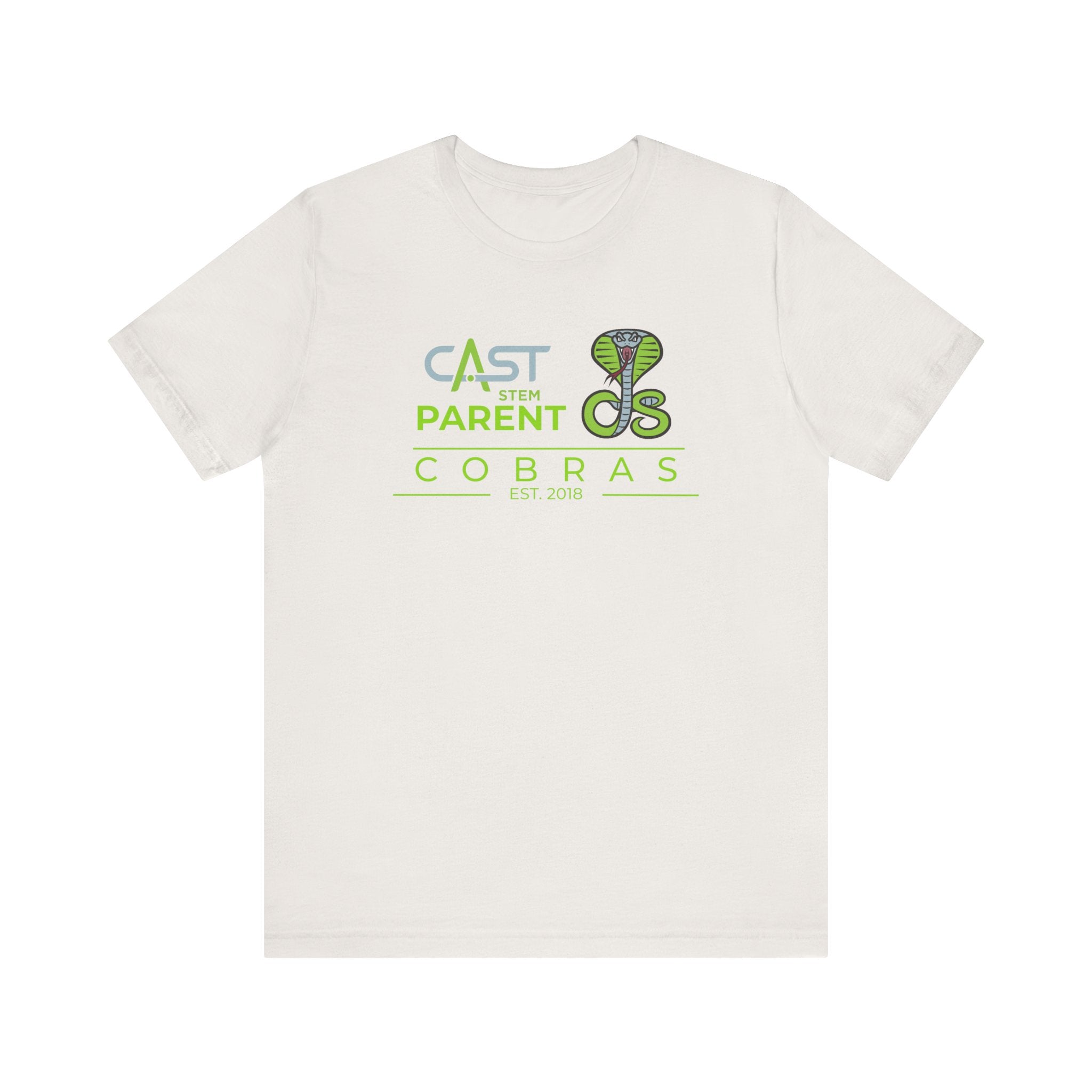 CAST STEM Parent Unisex Jersey Tee - Perfect for School Events and Family Gatherings