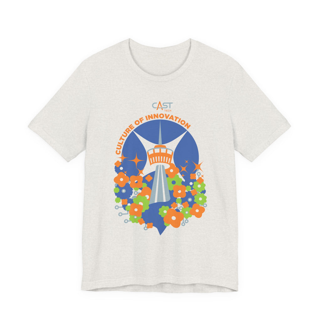 CAST Tech Culture of Innovation Jon Rodz Collection Unisex Jersey Tee - Perfect for School Events and Family Gatherings