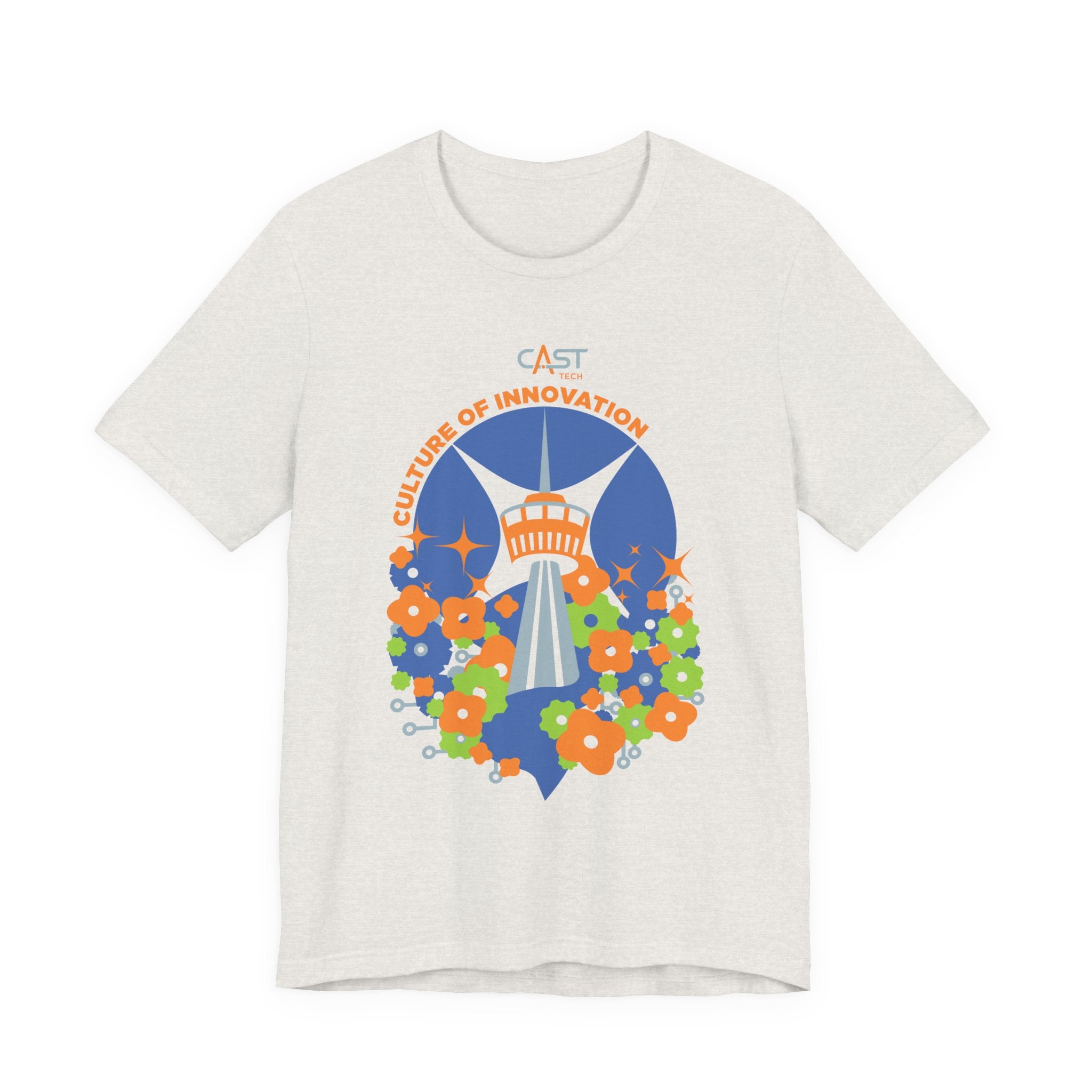 CAST Tech Culture of Innovation Jon Rodz Collection Unisex Jersey Tee - Perfect for School Events and Family Gatherings