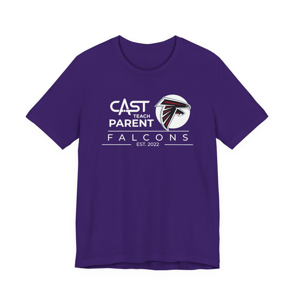 CAST Teach Parent Unisex Jersey Tee - Perfect for School Events and Family Gatherings