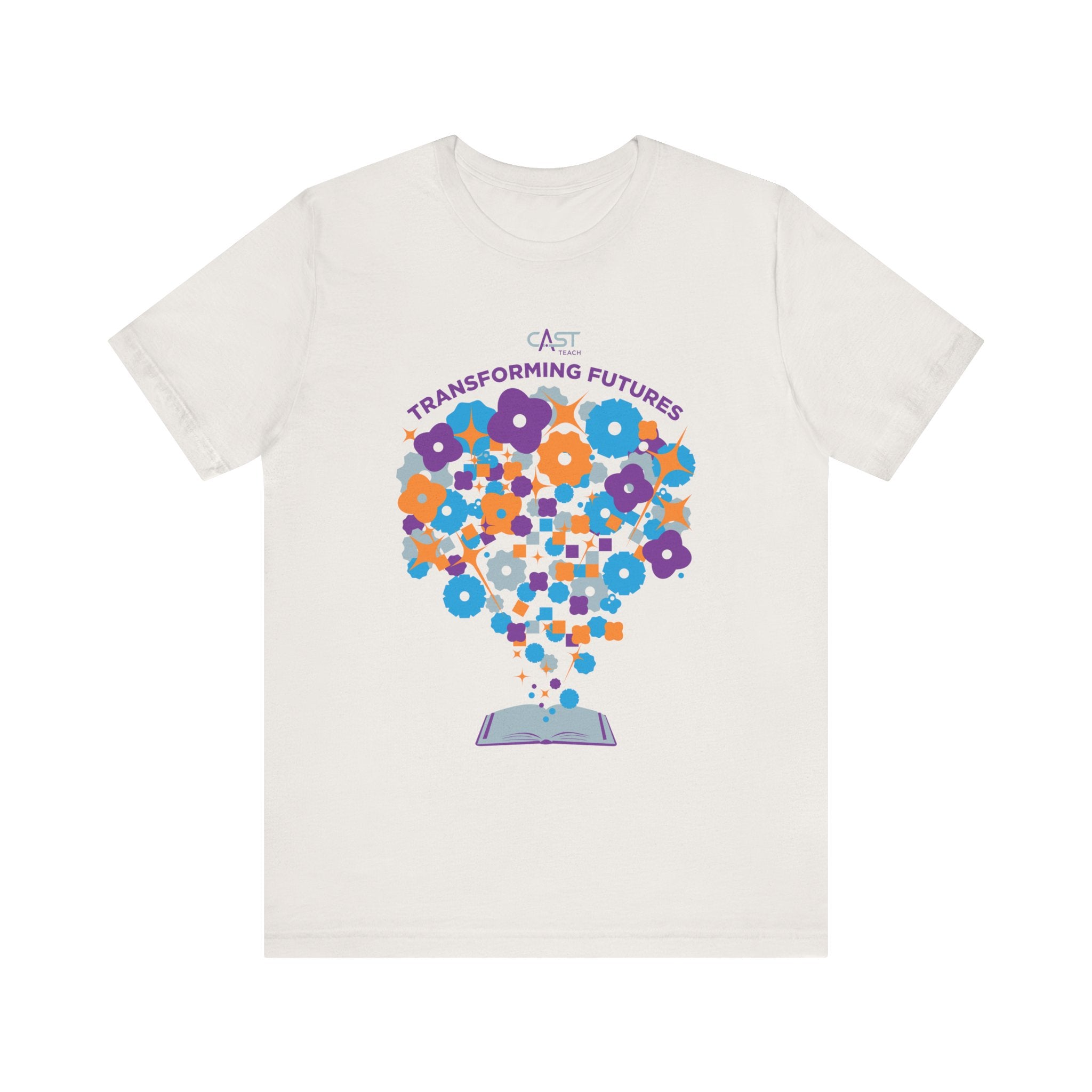 CAST Teach Transforming Futures Jon Rodz Collection Unisex Jersey Tee - Perfect for School Events and Family Gatherings