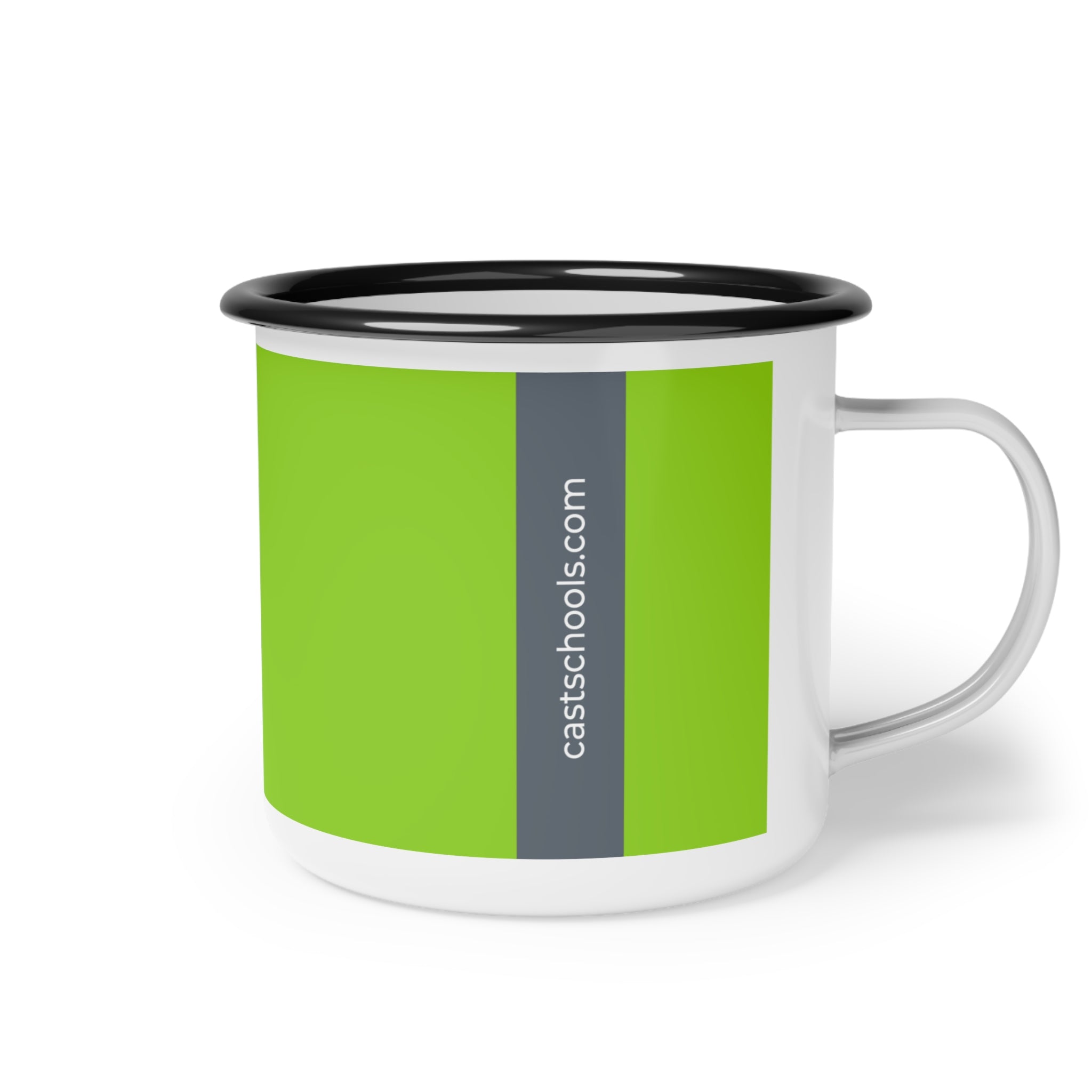 CAST STEM Custom Enamel Camp Cup with Paw - Perfect for Outdoor Adventures and Everyday Use
