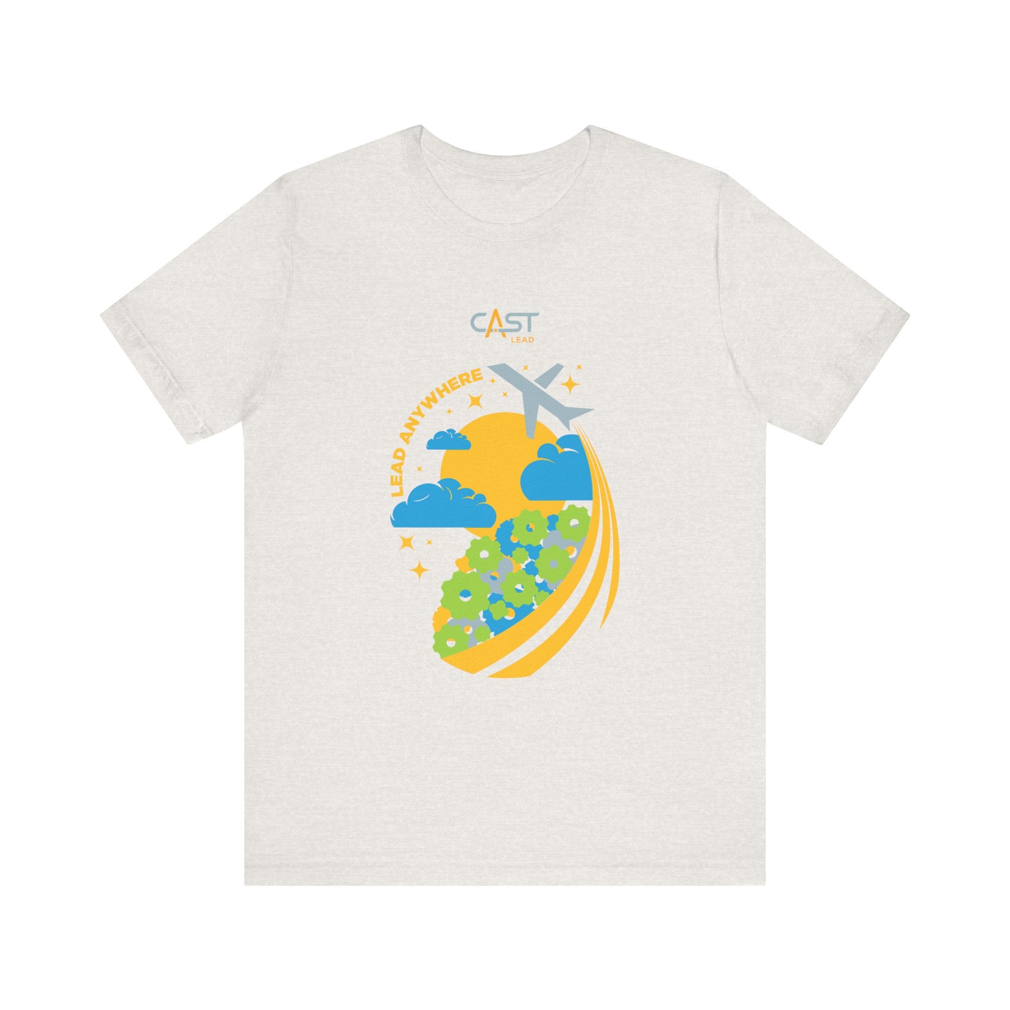 CAST Lead Lead Anywhere Jon Rodz Collection Unisex Jersey Tee - Perfect for School Events and Family Gatherings