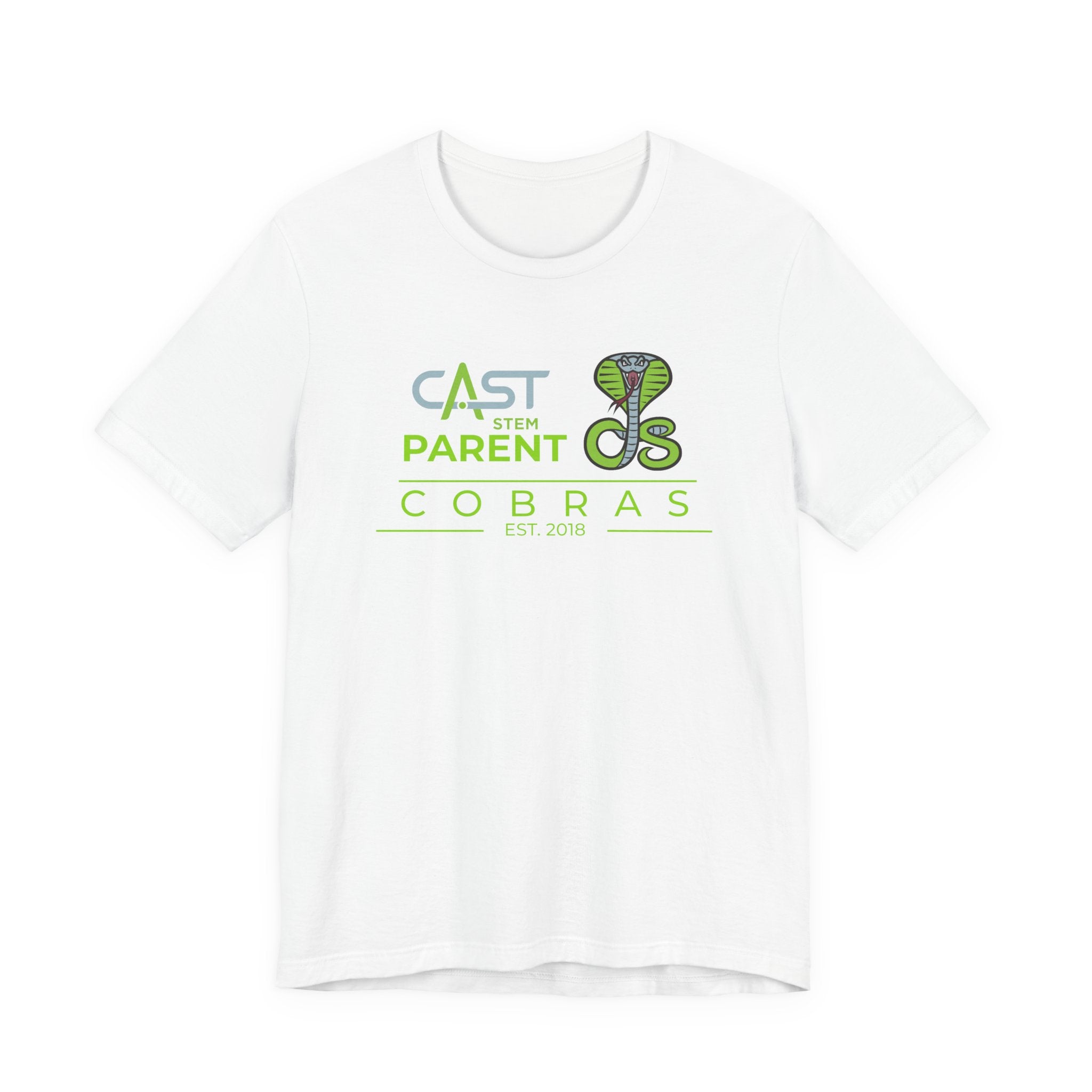 CAST STEM Parent Unisex Jersey Tee - Perfect for School Events and Family Gatherings