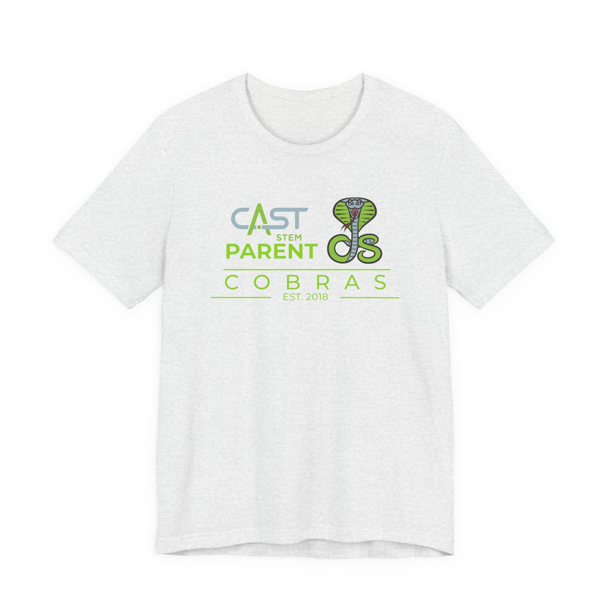 CAST STEM Parent Unisex Jersey Tee - Perfect for School Events and Family Gatherings