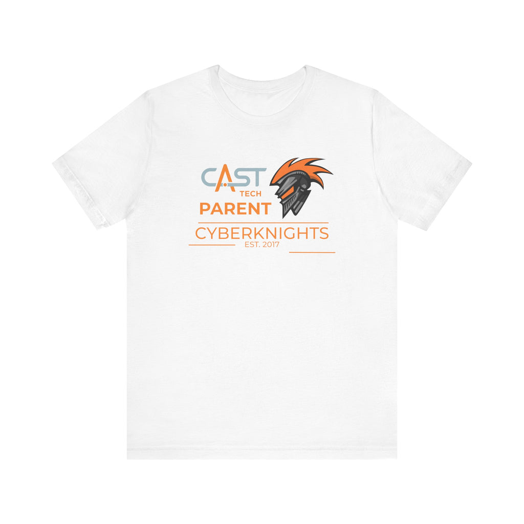 CAST Tech Parent Unisex Jersey Tee - Perfect for School Events and Family Gatherings
