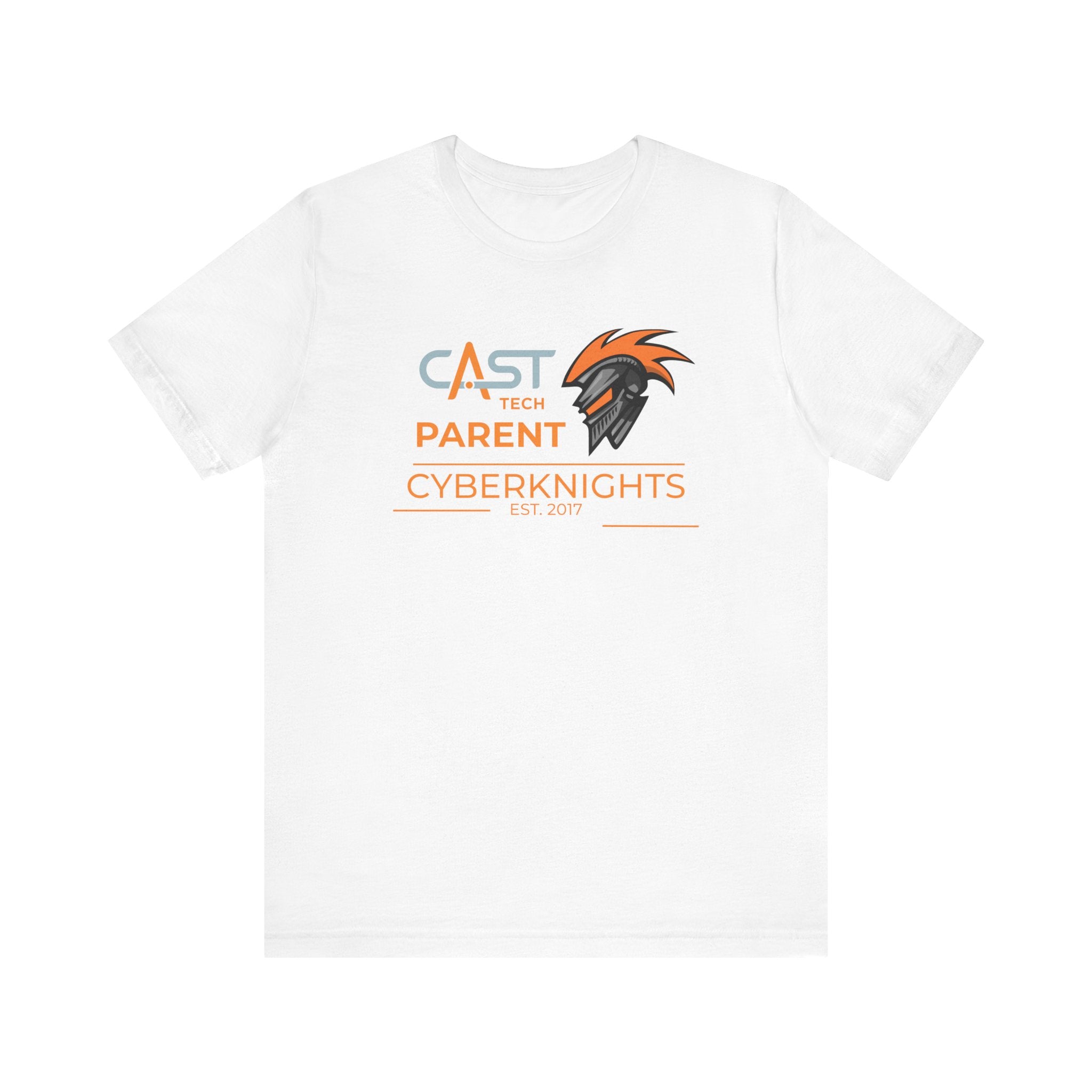 CAST Tech Parent Unisex Jersey Tee - Perfect for School Events and Family Gatherings