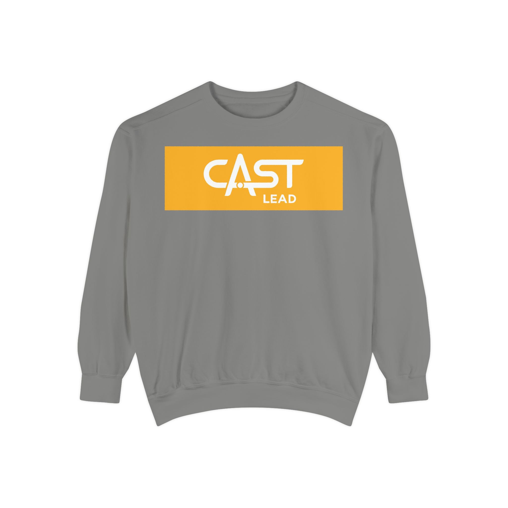 CAST Lead Unisex Garment-Dyed Sweatshirt | Casual & Comfy | Perfect for Tech Enthusiasts & Everyday Wear