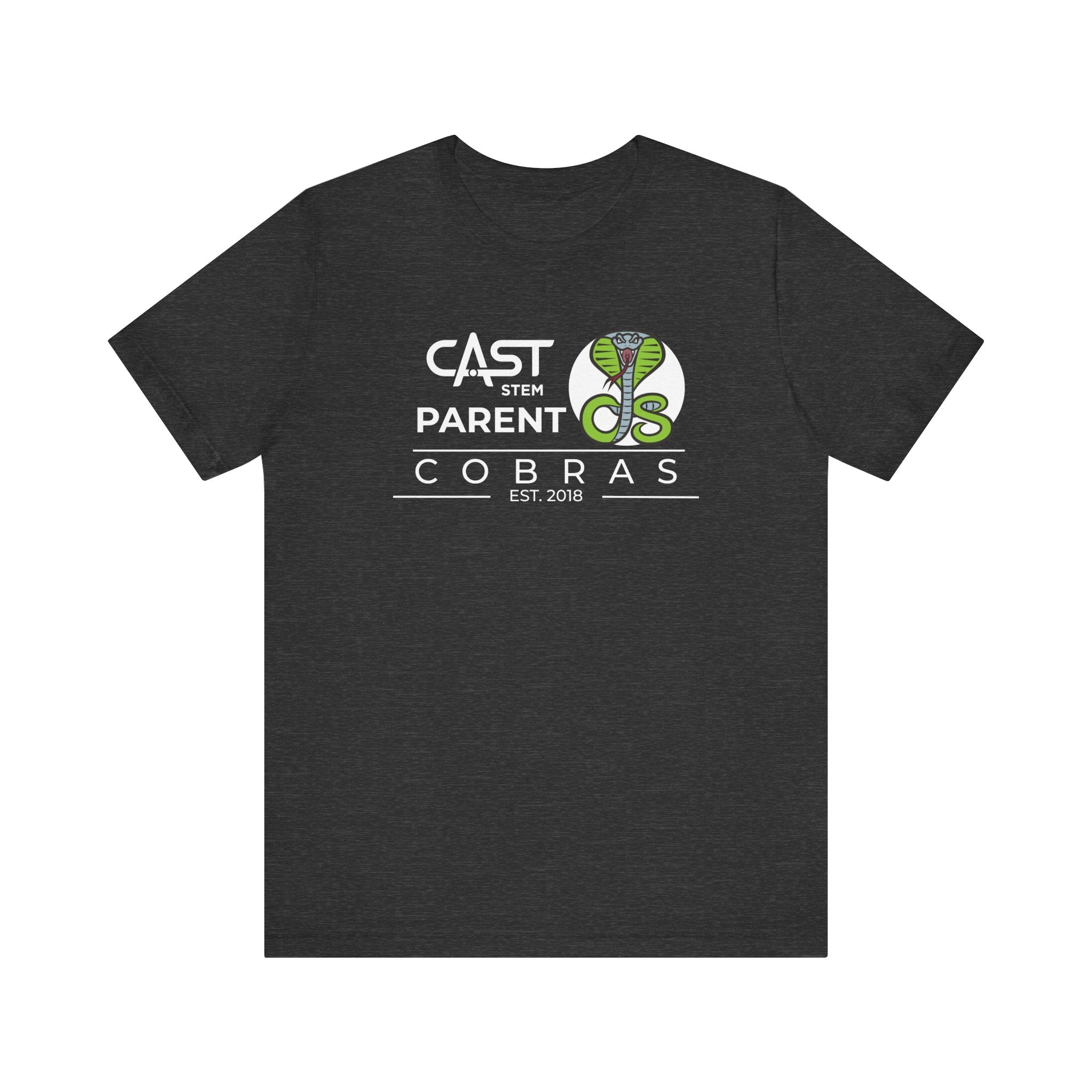 CAST STEM Parent Unisex Jersey Tee - Perfect for School Events and Family Gatherings