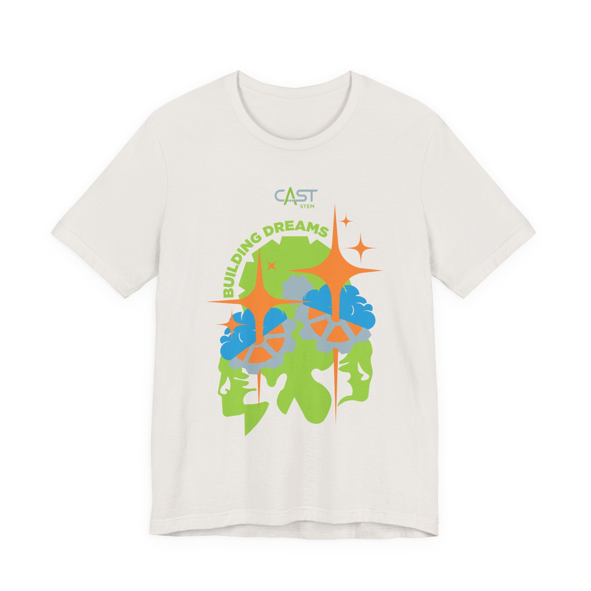 CAST STEM Building Dreams Jon Rodz Collection Unisex Jersey Tee - Perfect for School Events and Family Gatherings