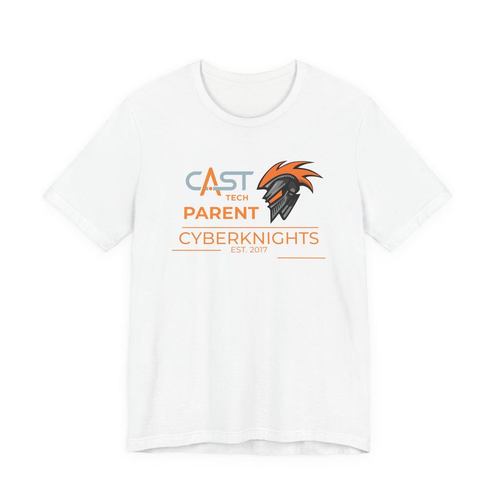 CAST Tech Parent Unisex Jersey Tee - Perfect for School Events and Family Gatherings