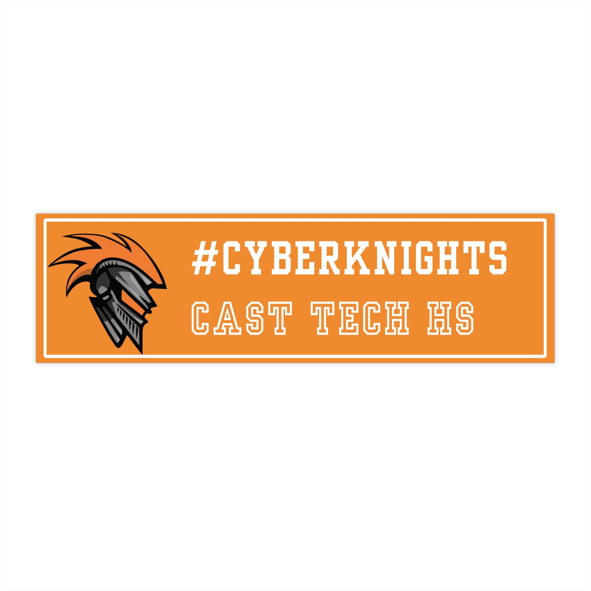 CAST Tech Bumper Sticker - Car Decal, School Spirit, Gift for Students, Teachers, Education Enthusiasts