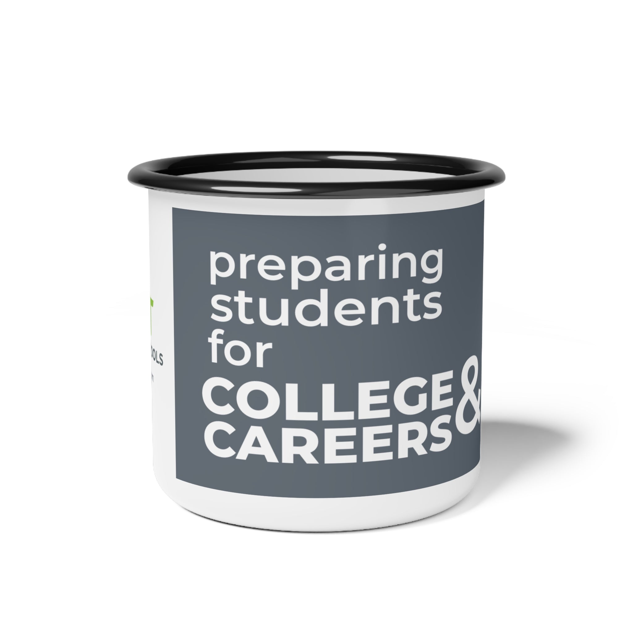 CAST Schools College and Careers Enamel Camp Cup with Paw - Perfect for Outdoor Adventures and Everyday Use