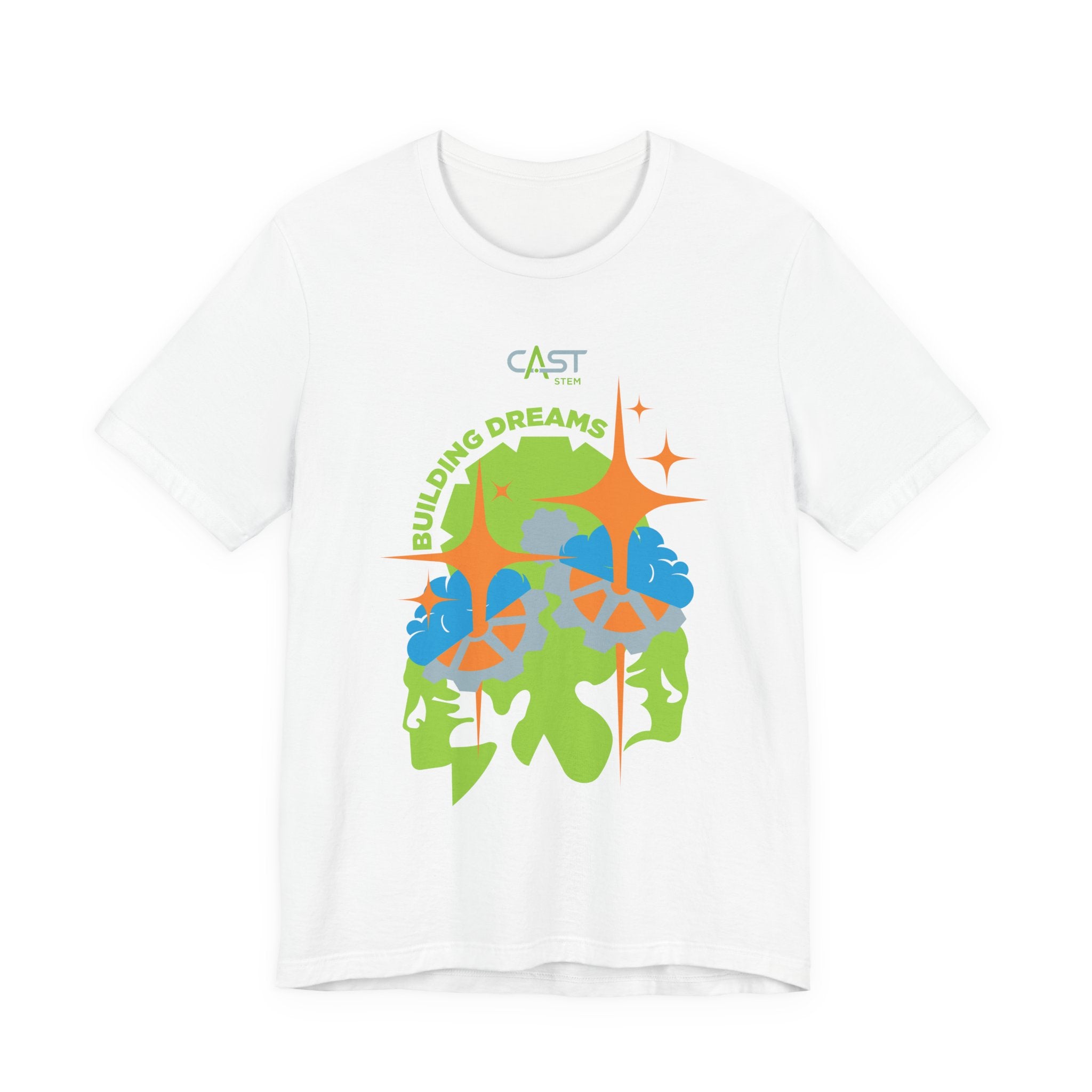 CAST STEM Building Dreams Jon Rodz Collection Unisex Jersey Tee - Perfect for School Events and Family Gatherings