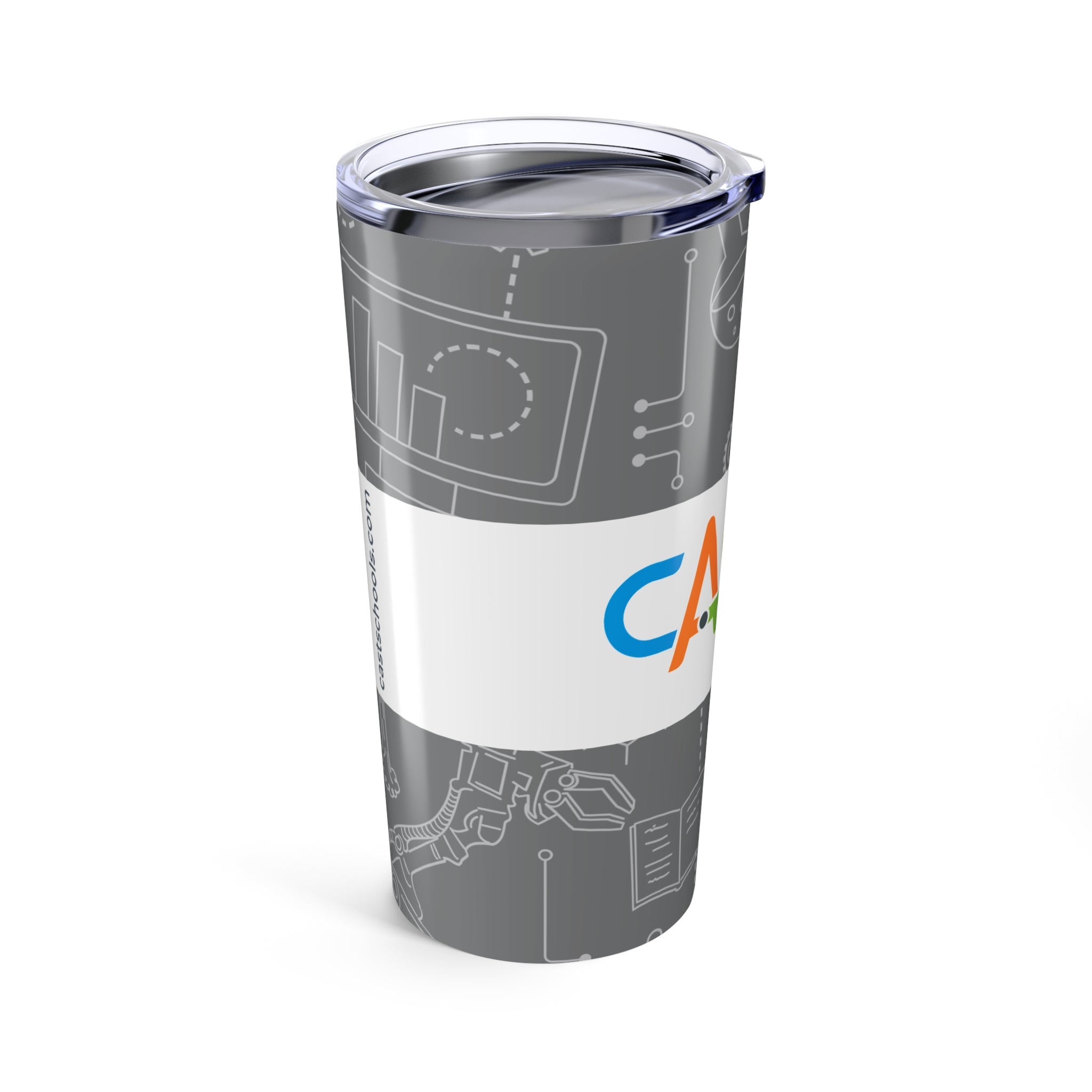 CAST Schools 20oz Tumbler – Perfect for Students and Teachers, Great for School Events!