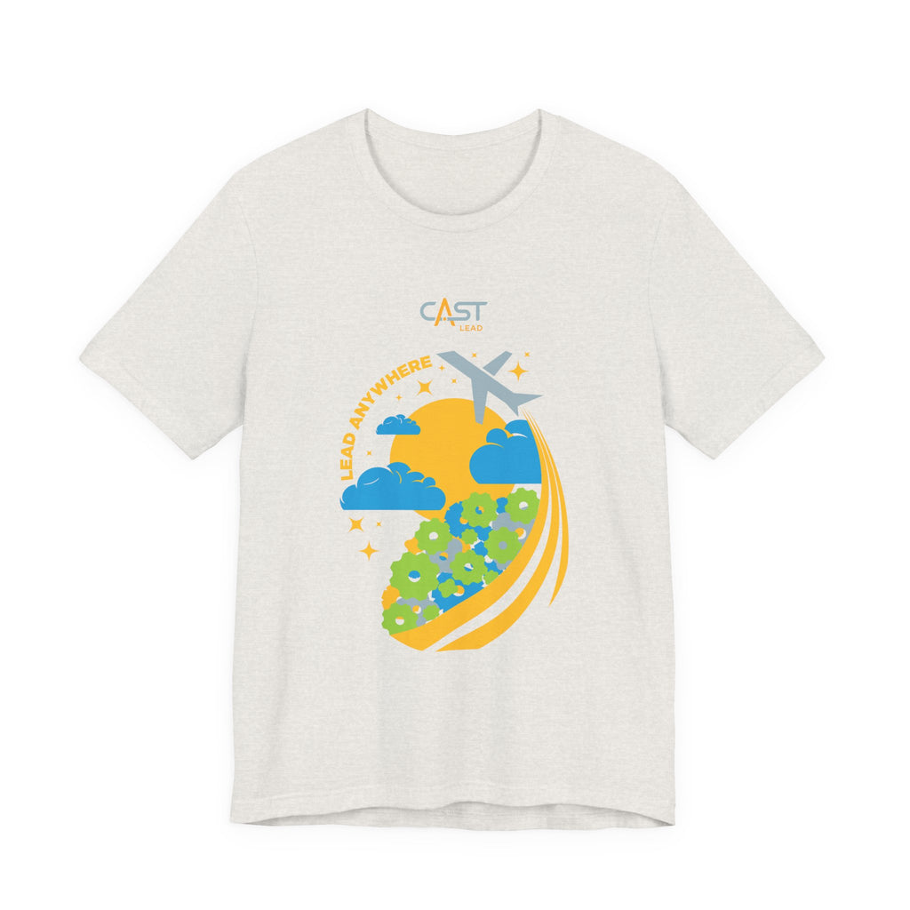CAST Lead Lead Anywhere Jon Rodz Collection Unisex Jersey Tee - Perfect for School Events and Family Gatherings