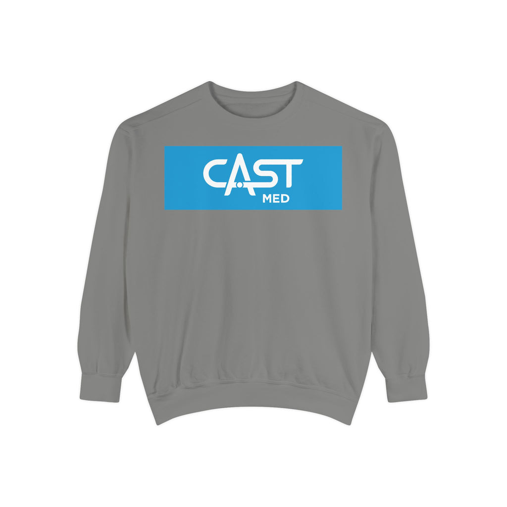 CAST Med Unisex Garment-Dyed Sweatshirt | Casual & Comfy | Perfect for Tech Enthusiasts & Everyday Wear