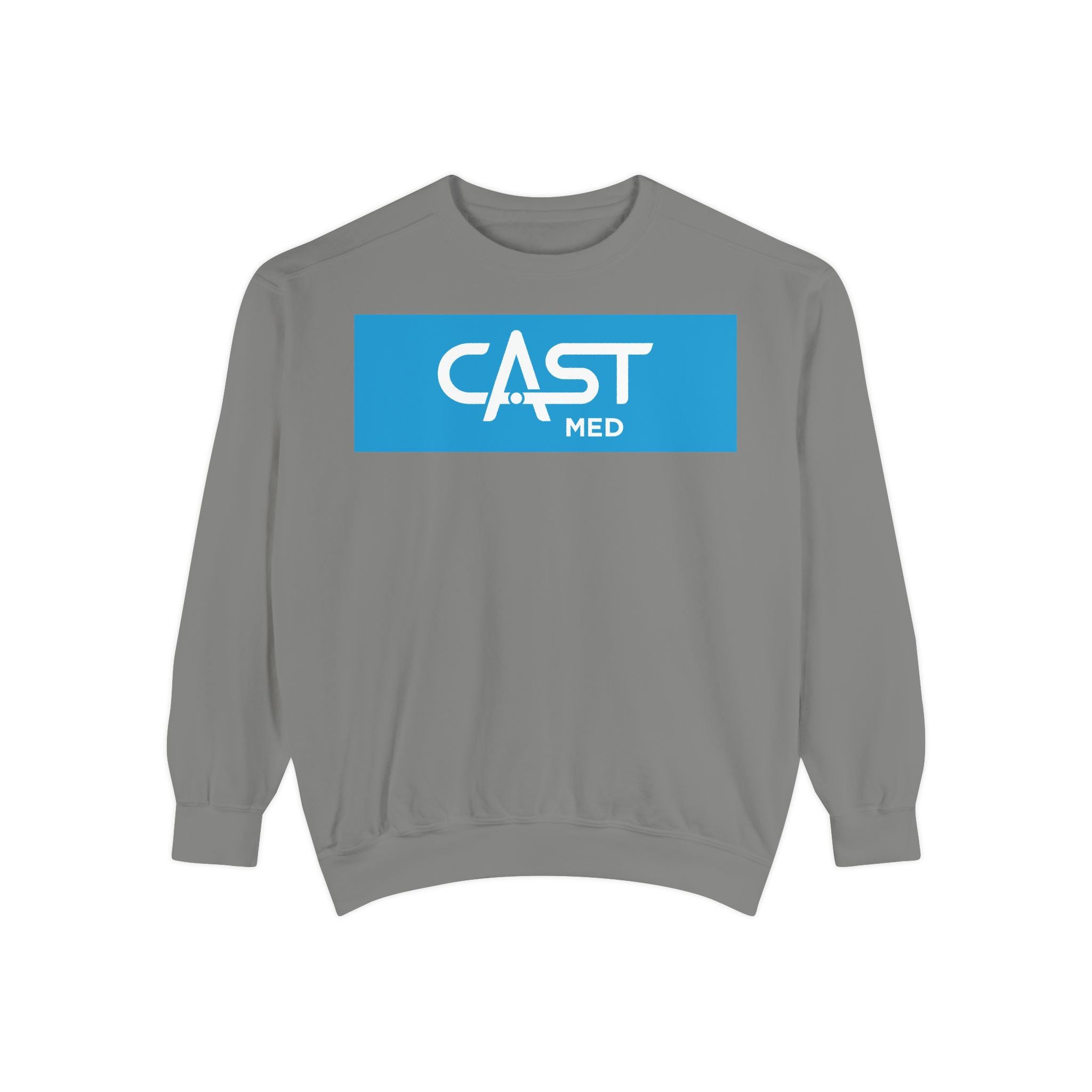 CAST Med Unisex Garment-Dyed Sweatshirt | Casual & Comfy | Perfect for Tech Enthusiasts & Everyday Wear