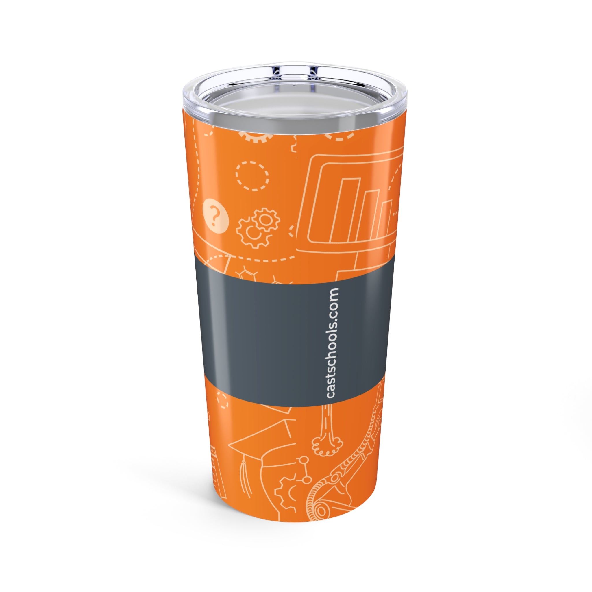 CAST Tech 20oz Tumbler – Perfect for Students and Teachers, Great for School Events!