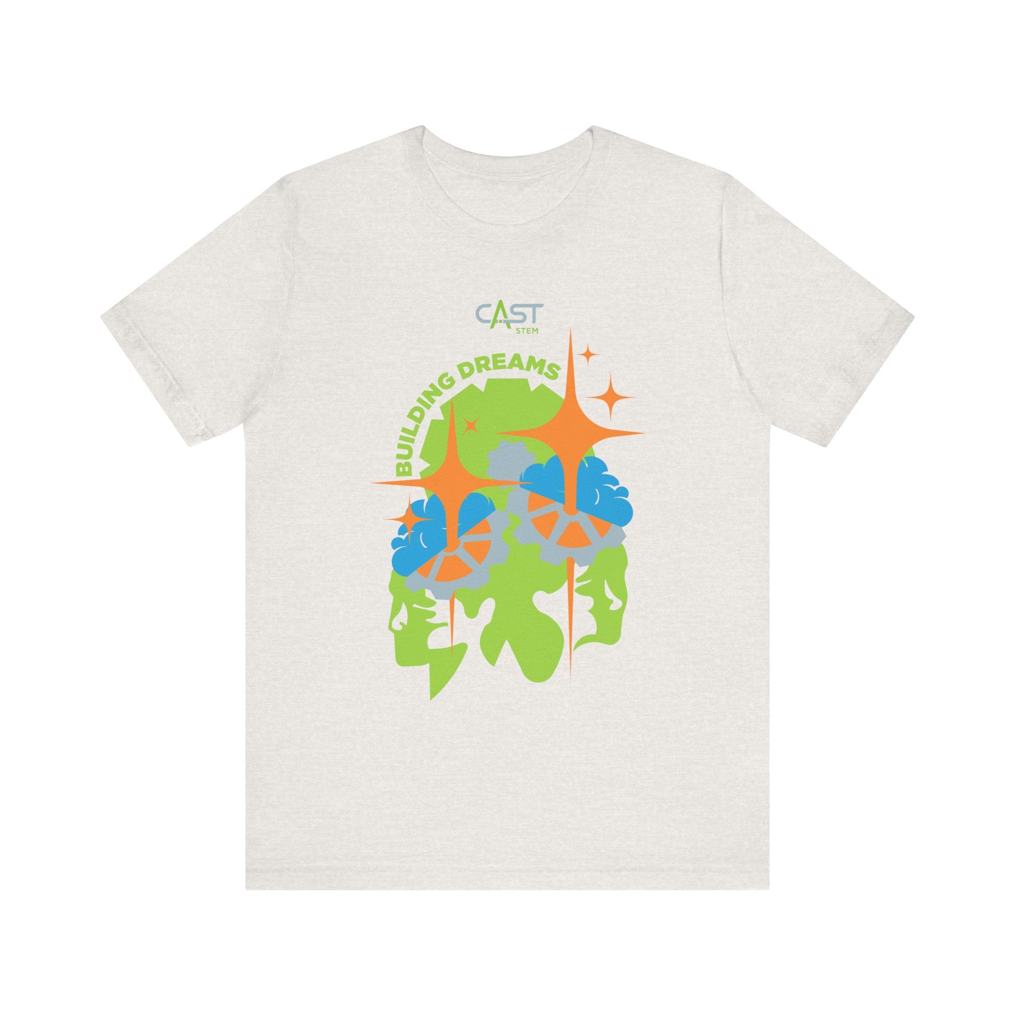 CAST STEM Building Dreams Jon Rodz Collection Unisex Jersey Tee - Perfect for School Events and Family Gatherings
