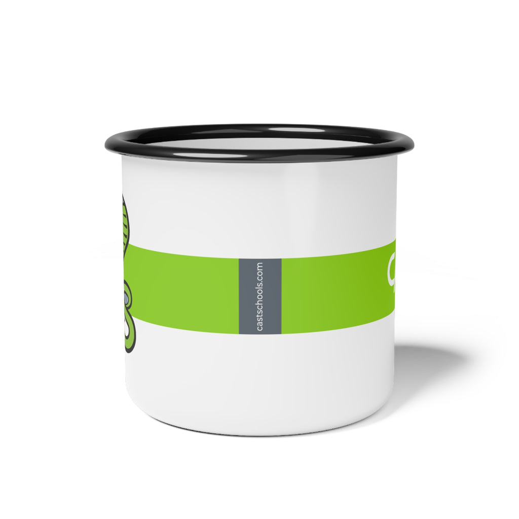 CAST STEM Enamel Camp Cup with Cobra - Perfect for Outdoor Adventures and Everyday Use