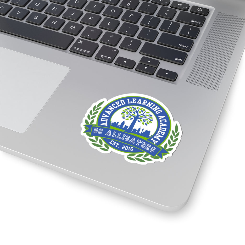 Advanced Learning Academy Crest Sticker - Custom Laptop Decal, Graduation Gift, School Spirit Sticker