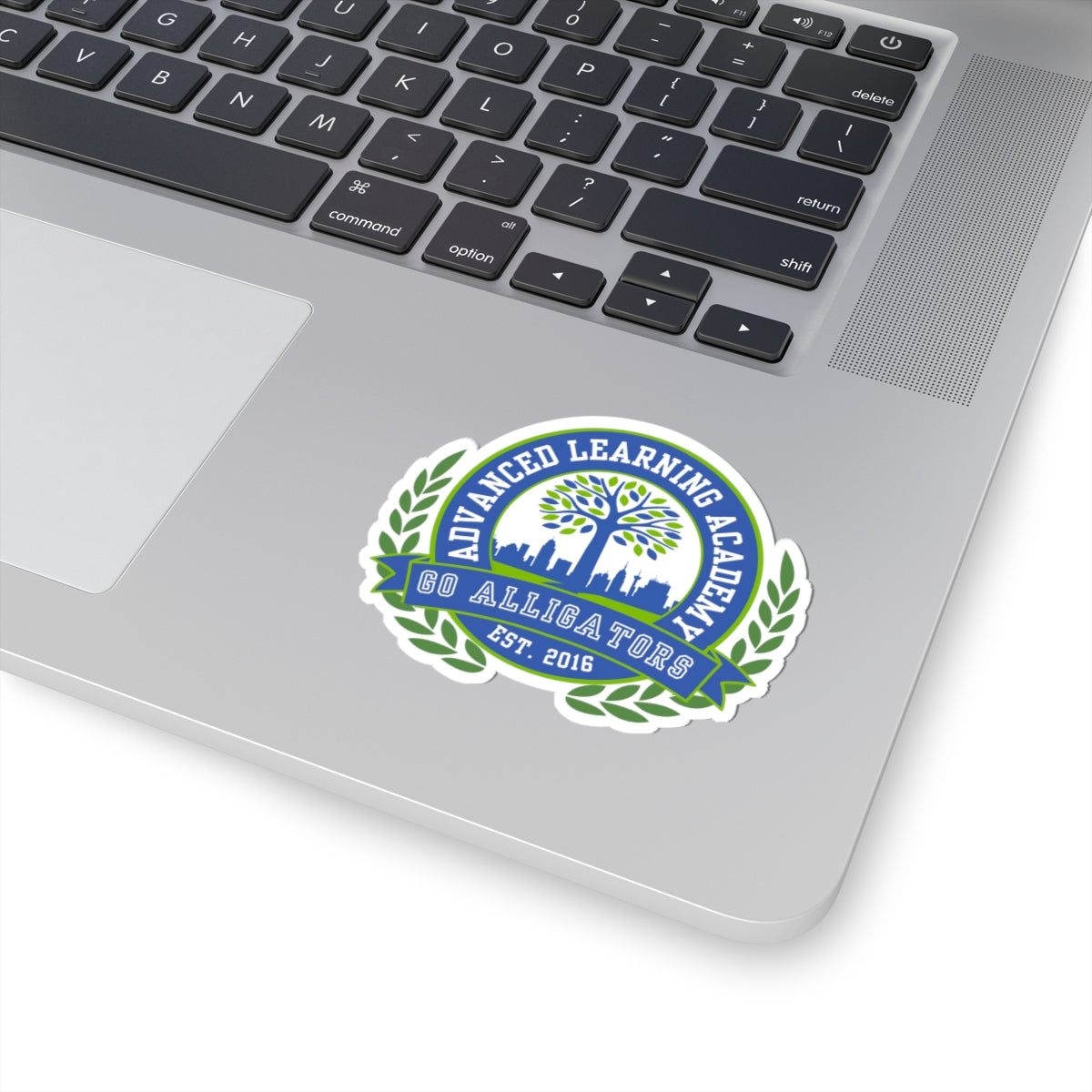 Advanced Learning Academy Crest Sticker - Custom Laptop Decal, Graduation Gift, School Spirit Sticker