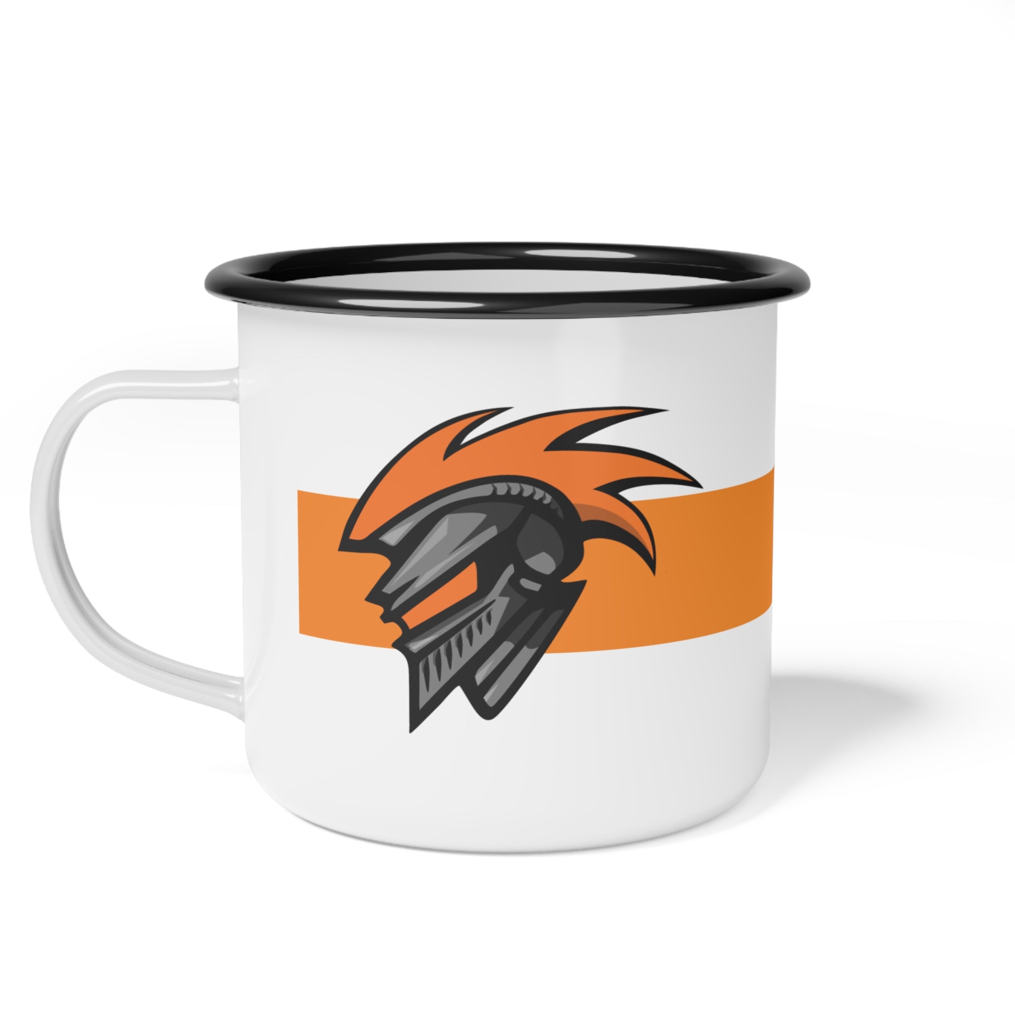 CAST Tech Enamel Camp Cup with Cyberknight - Perfect for Outdoor Adventures and Everyday Use