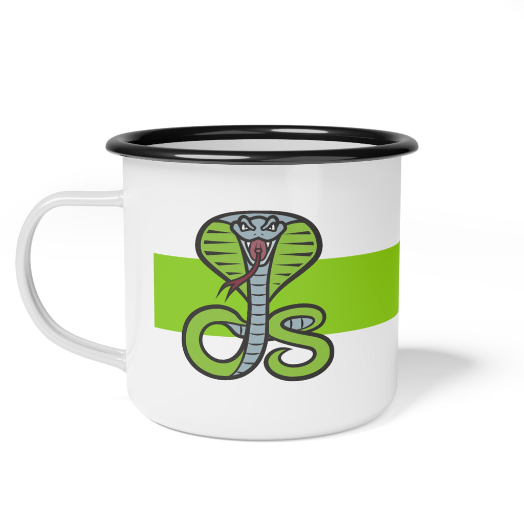 CAST STEM Enamel Camp Cup with Cobra - Perfect for Outdoor Adventures and Everyday Use