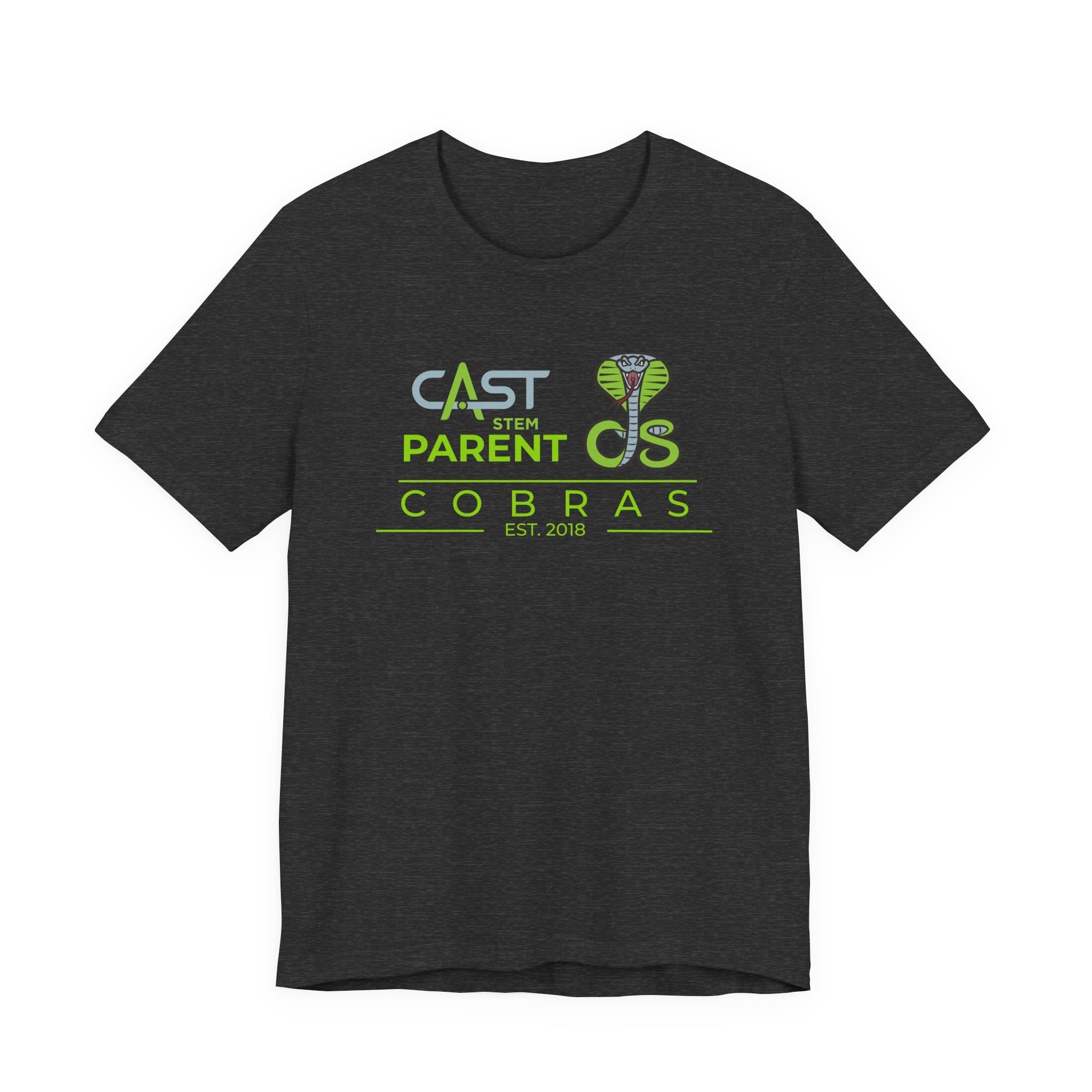 CAST STEM Parent Unisex Jersey Tee - Perfect for School Events and Family Gatherings