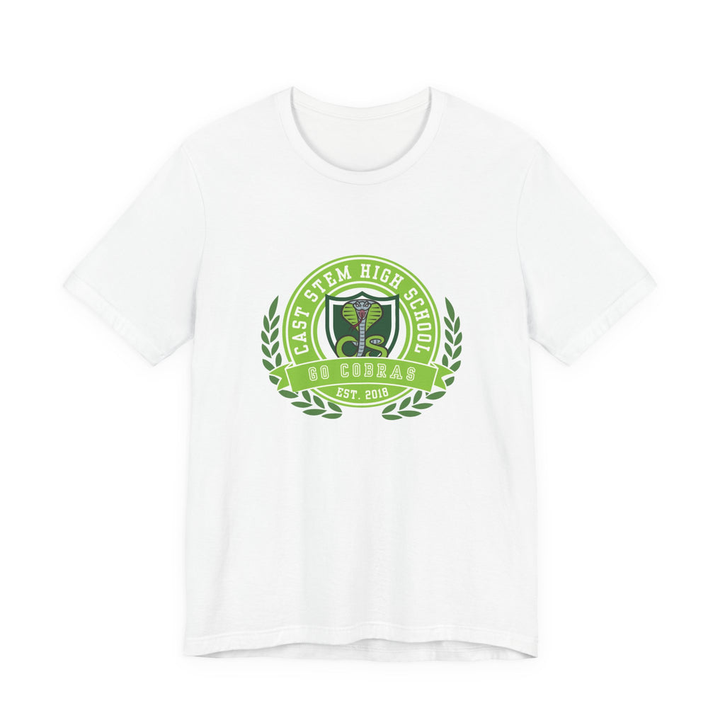 CAST STEM School Spirit Crest Collection Unisex Jersey Tee - Perfect for School Events and Family Gatherings