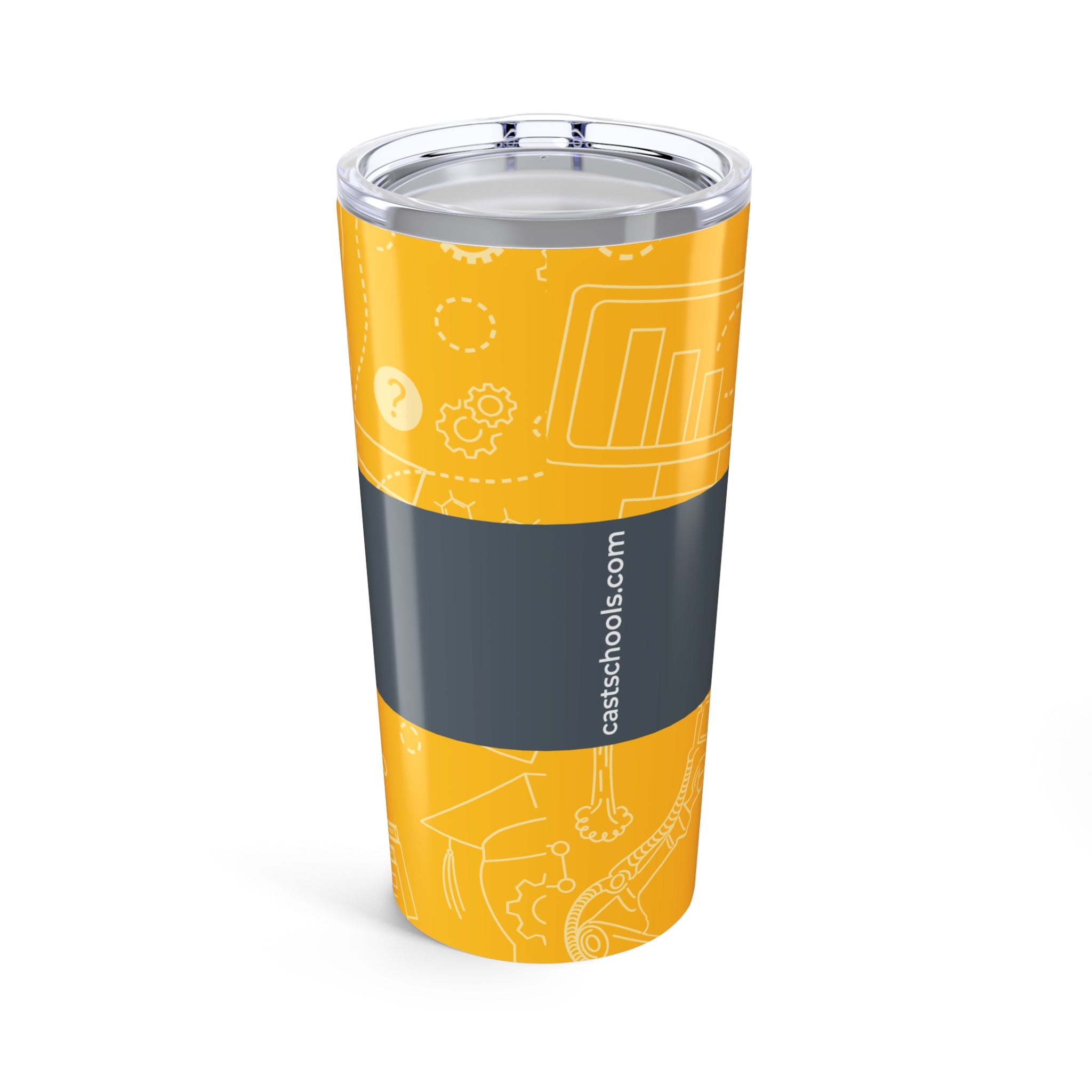 CAST Lead 20oz Tumbler – Perfect for Students and Teachers, Great for School Events!
