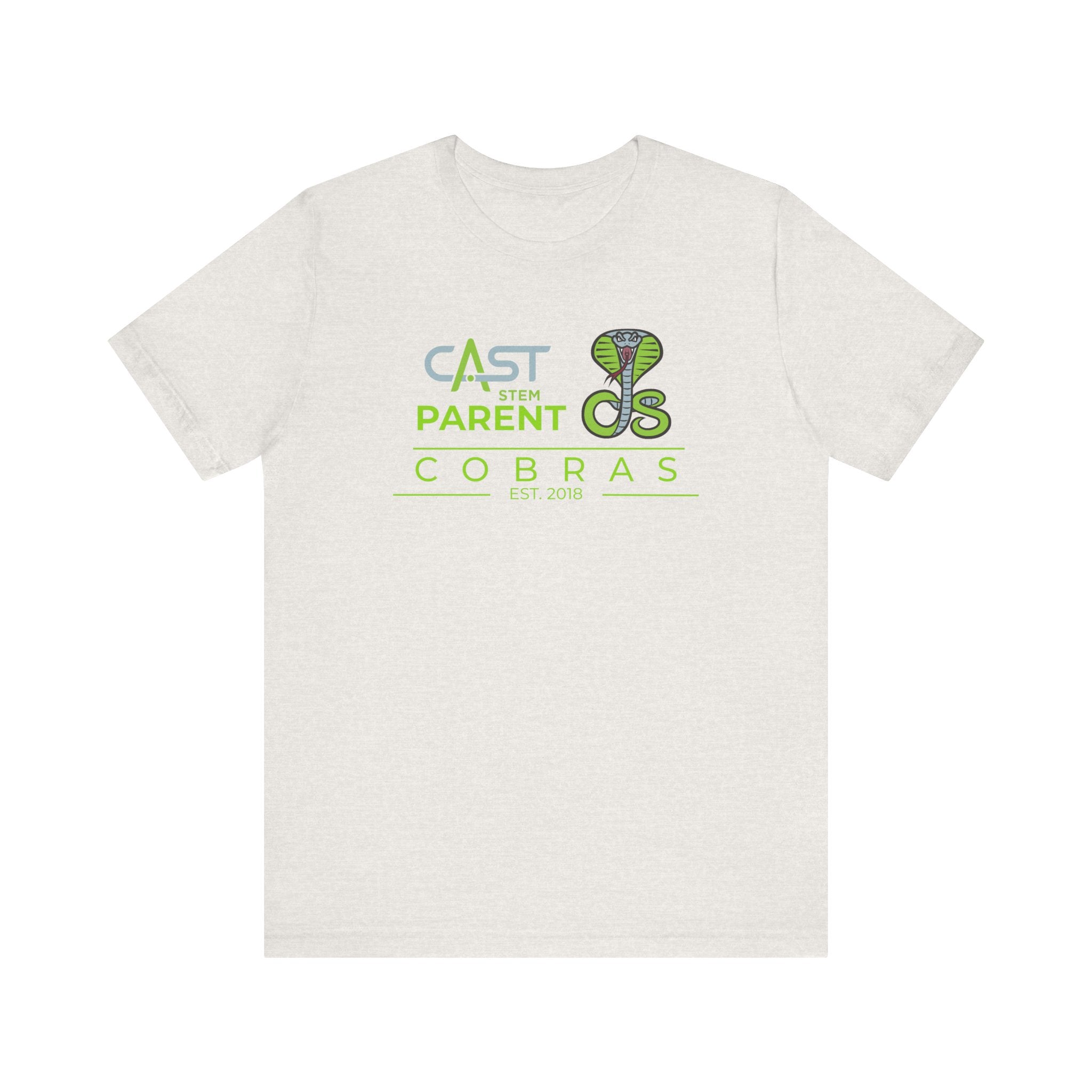 CAST STEM Parent Unisex Jersey Tee - Perfect for School Events and Family Gatherings
