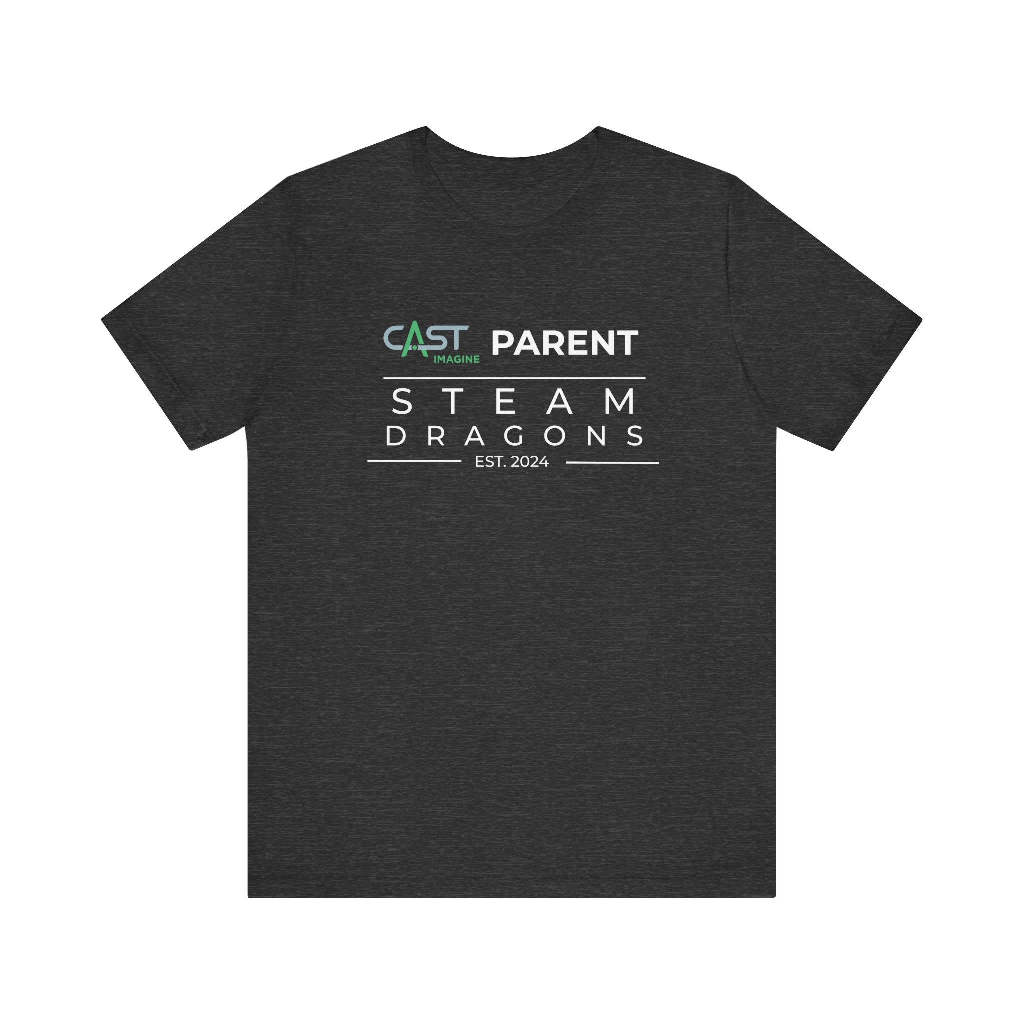 CAST Imagine Parent Unisex Jersey Tee - Perfect for School Events and Family Gatherings