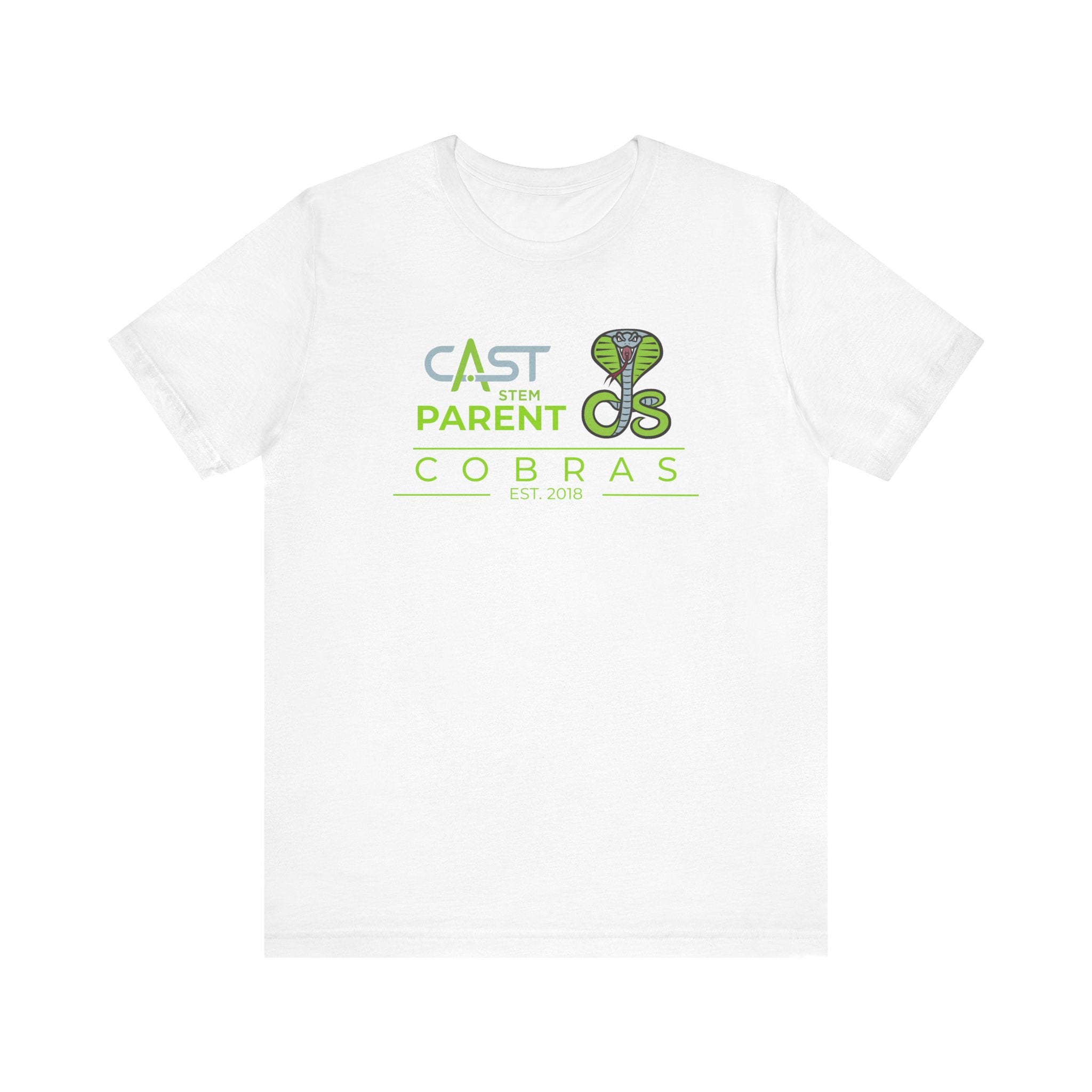 CAST STEM Parent Unisex Jersey Tee - Perfect for School Events and Family Gatherings