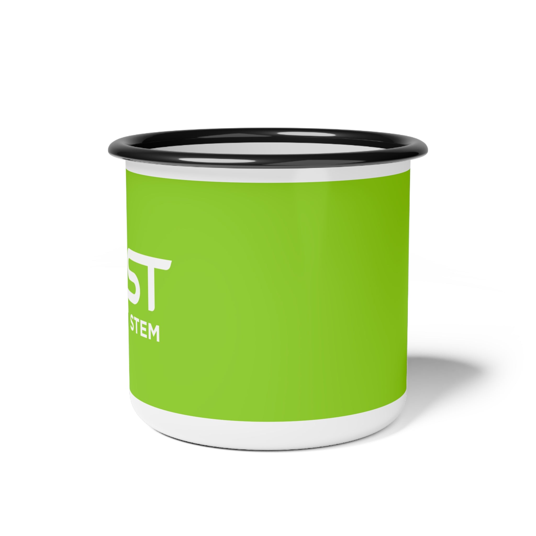 CAST STEM Custom Enamel Camp Cup with Paw - Perfect for Outdoor Adventures and Everyday Use