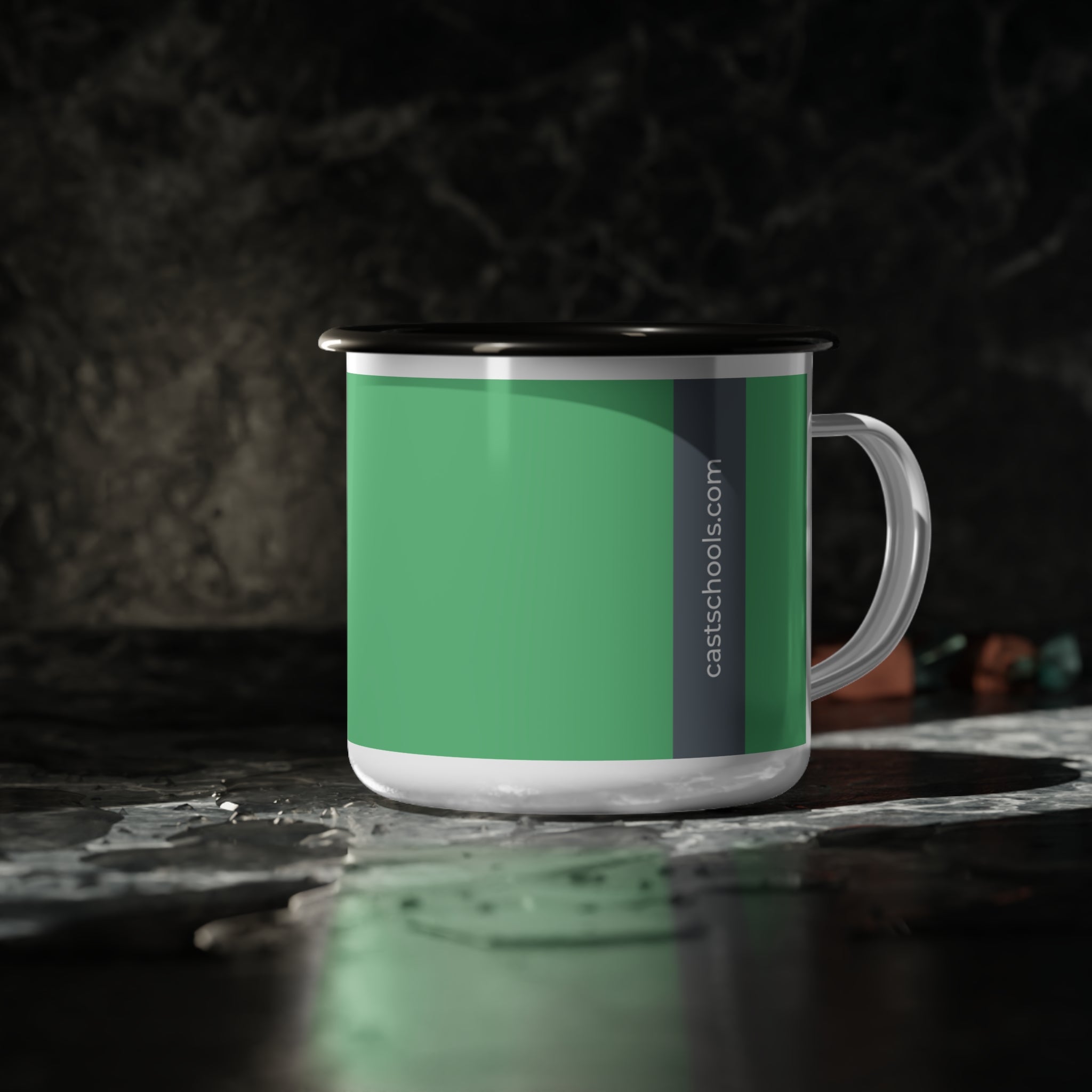 Custom CAST Imagine Enamel Camp Cup - Perfect for Outdoor Adventures and Everyday Use