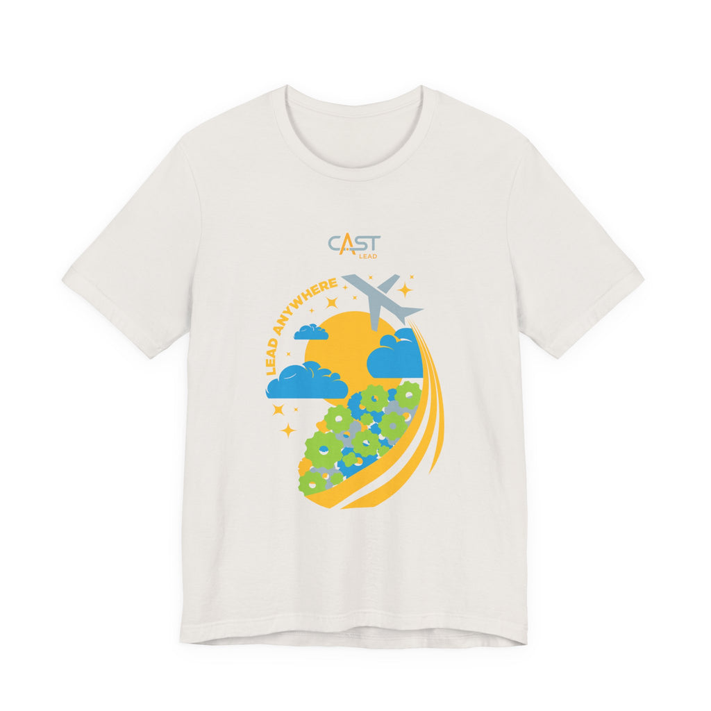 CAST Lead Lead Anywhere Jon Rodz Collection Unisex Jersey Tee - Perfect for School Events and Family Gatherings