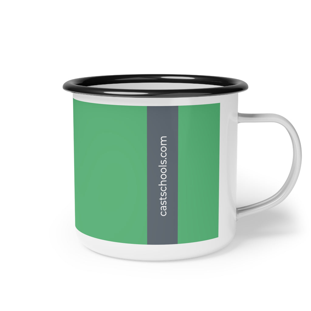 Custom CAST Imagine Enamel Camp Cup - Perfect for Outdoor Adventures and Everyday Use